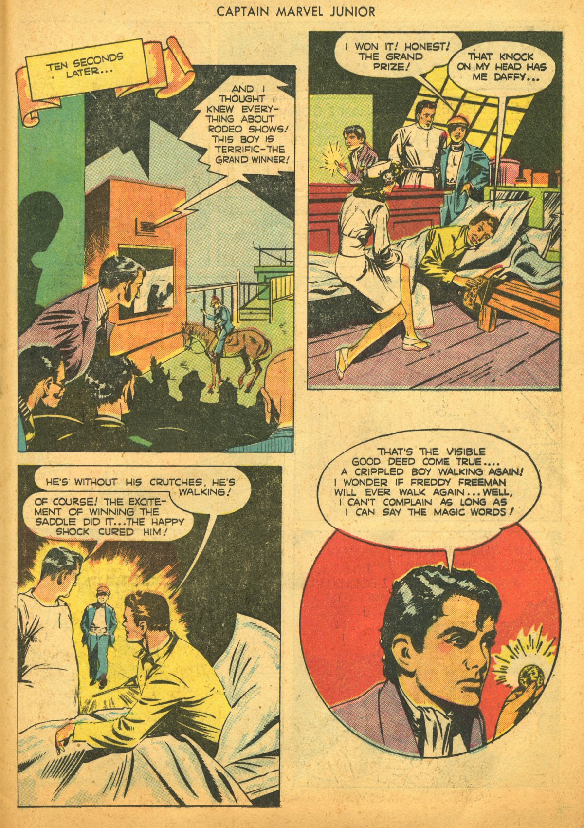 Read online Captain Marvel, Jr. comic -  Issue #17 - 35