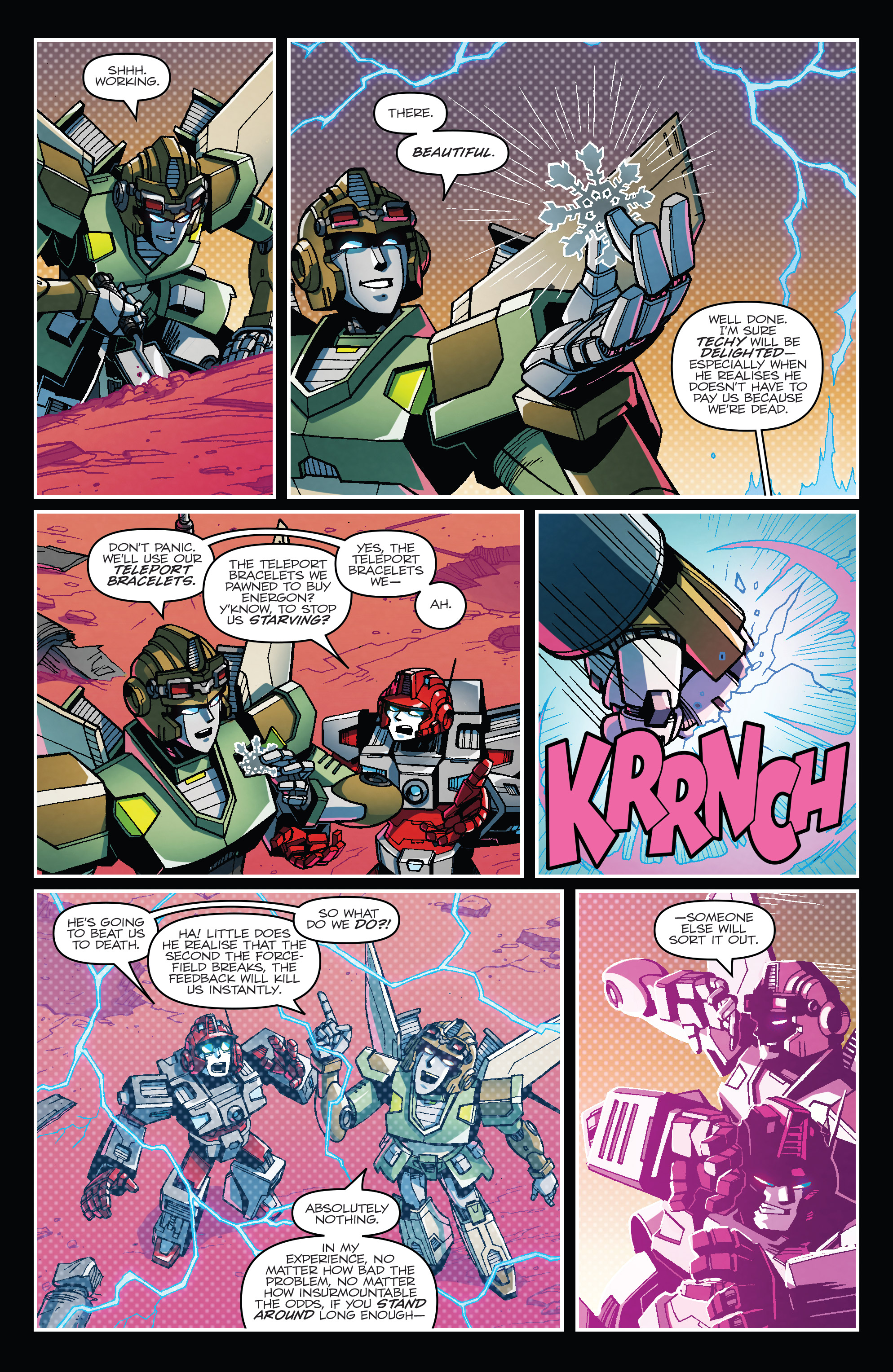 Read online Transformers: Galaxies comic -  Issue #3 - 32