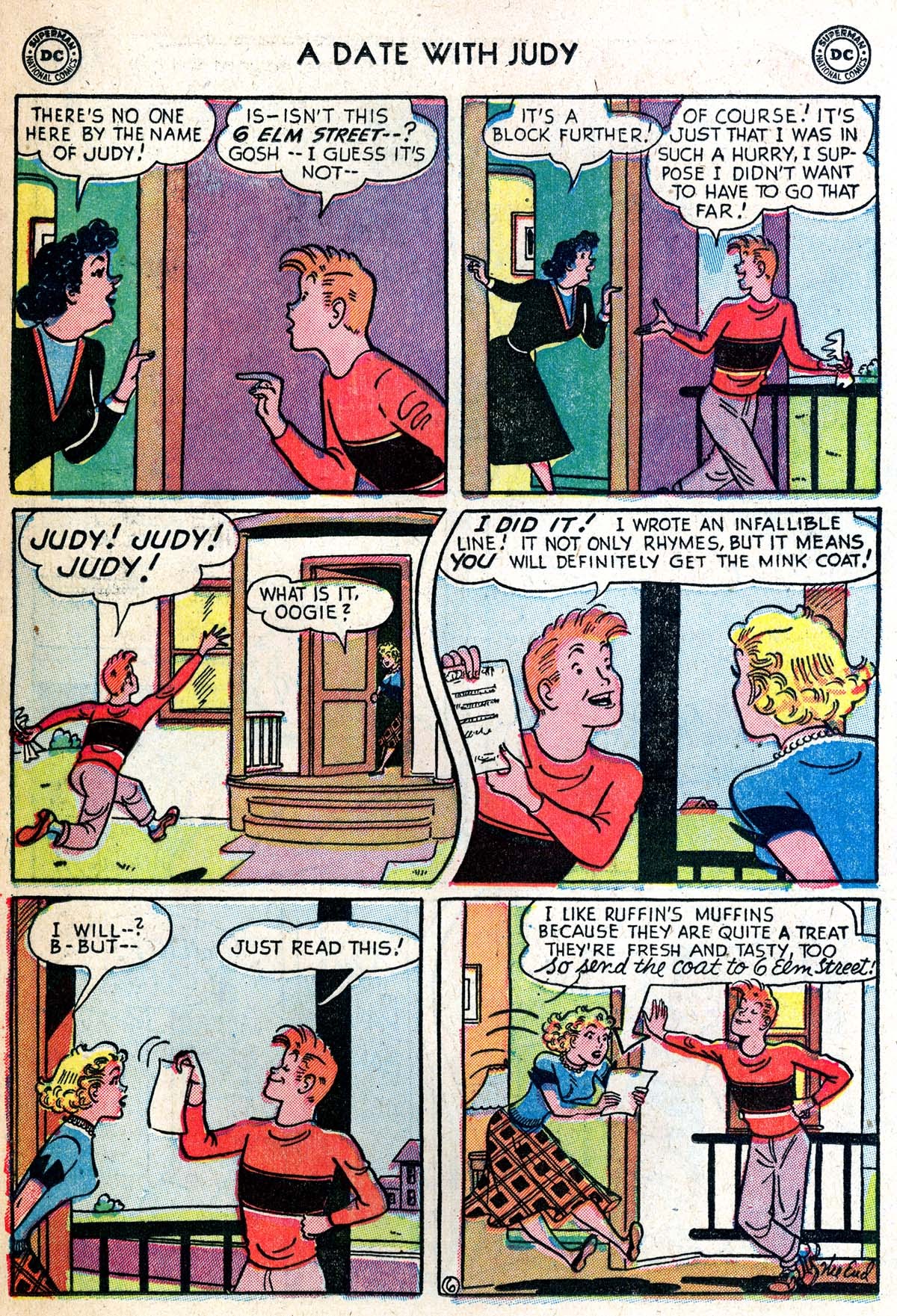 Read online A Date with Judy comic -  Issue #33 - 16