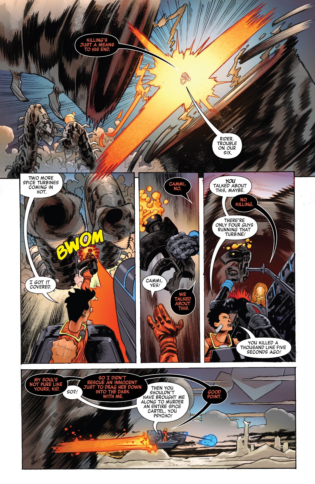 Revenge Of The Cosmic Ghost Rider issue 2 - Page 7