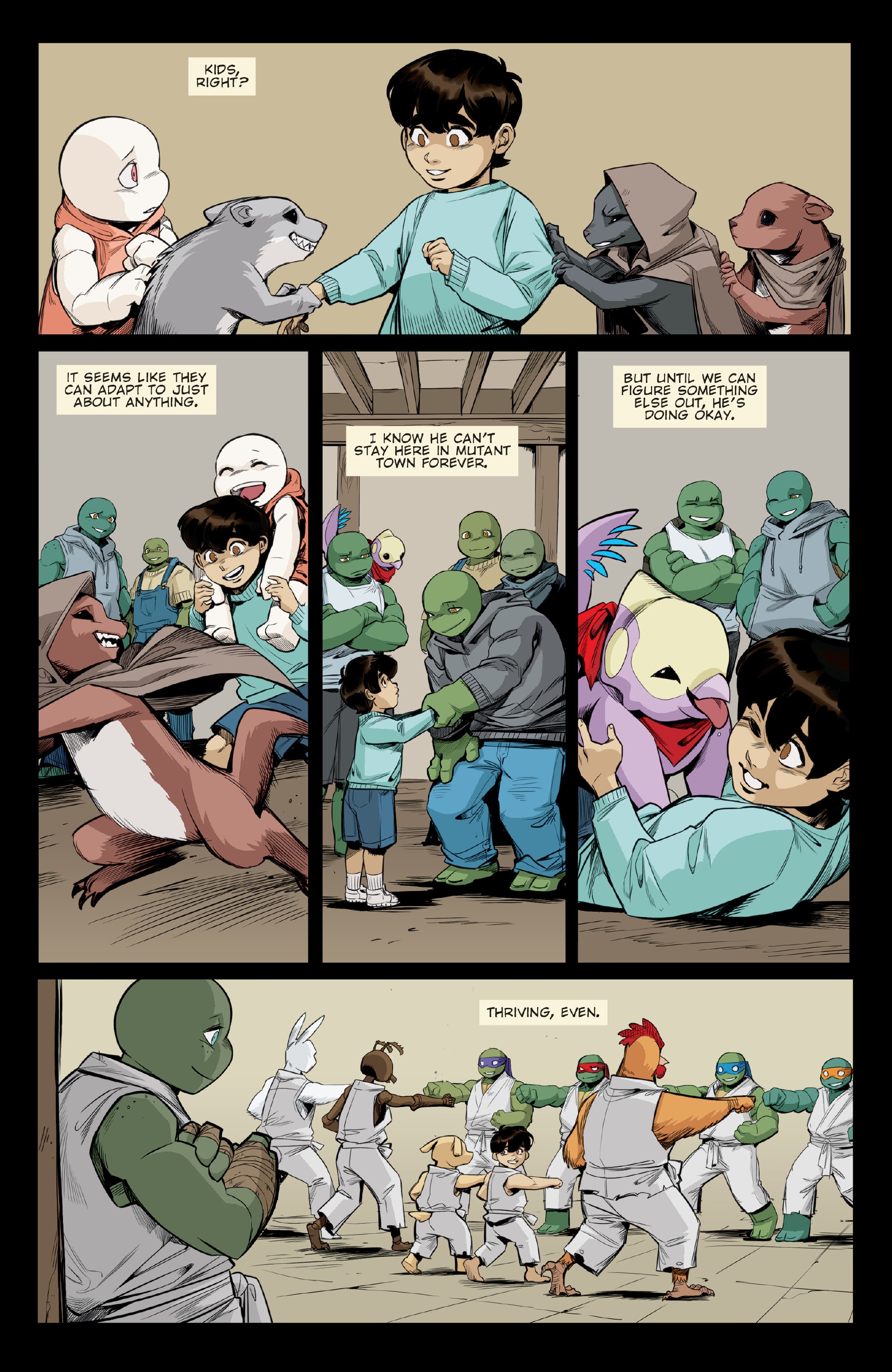 Read online Teenage Mutant Ninja Turtles: Jennika II comic -  Issue #5 - 16