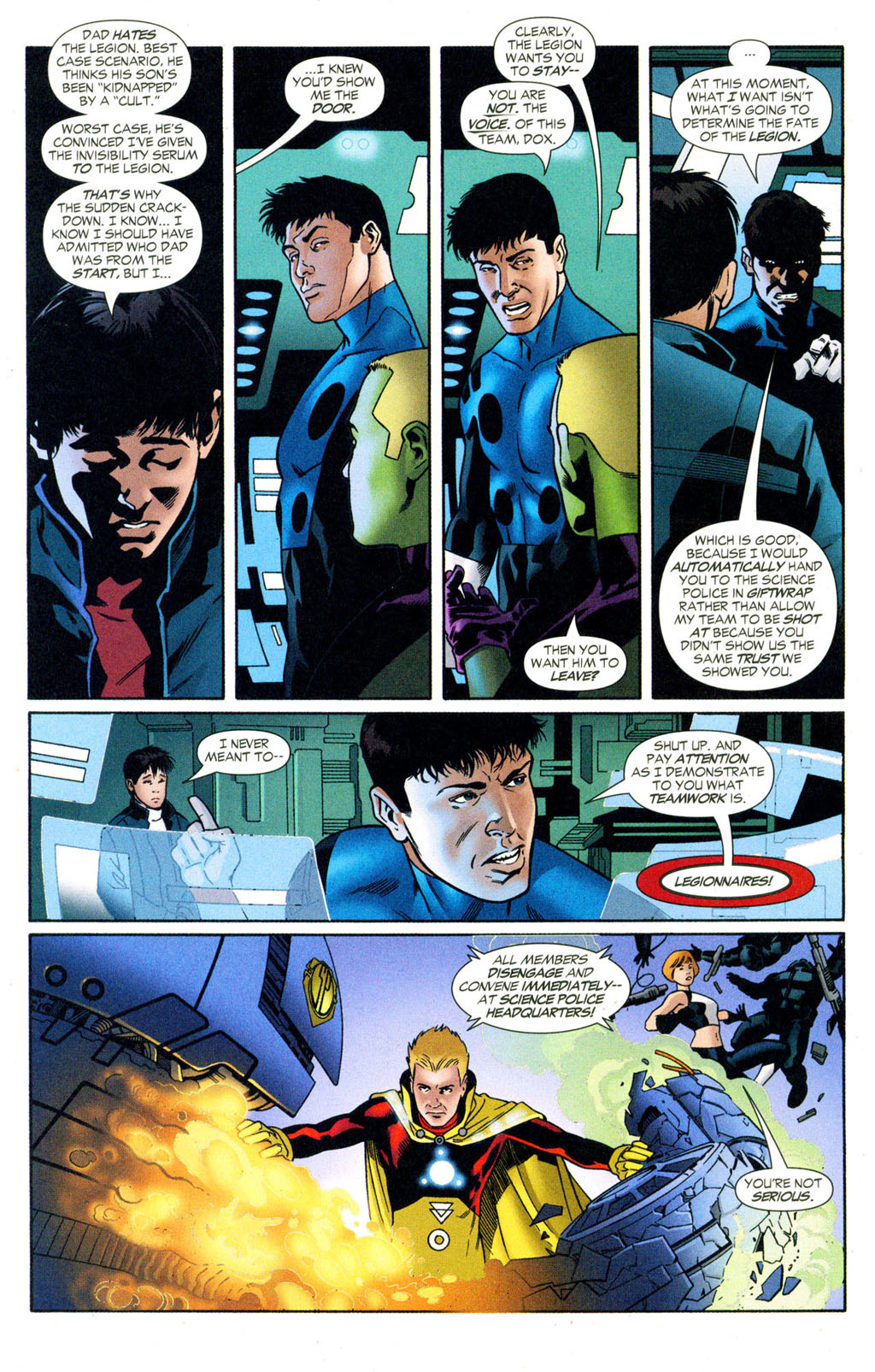 Read online Legion of Super-Heroes (2005) comic -  Issue #4 - 13