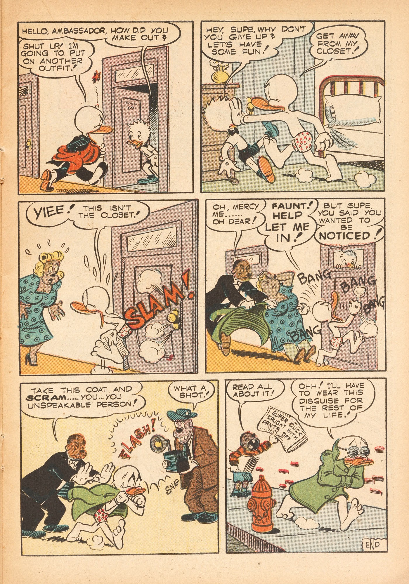 Read online Super Duck Comics comic -  Issue #26 - 21