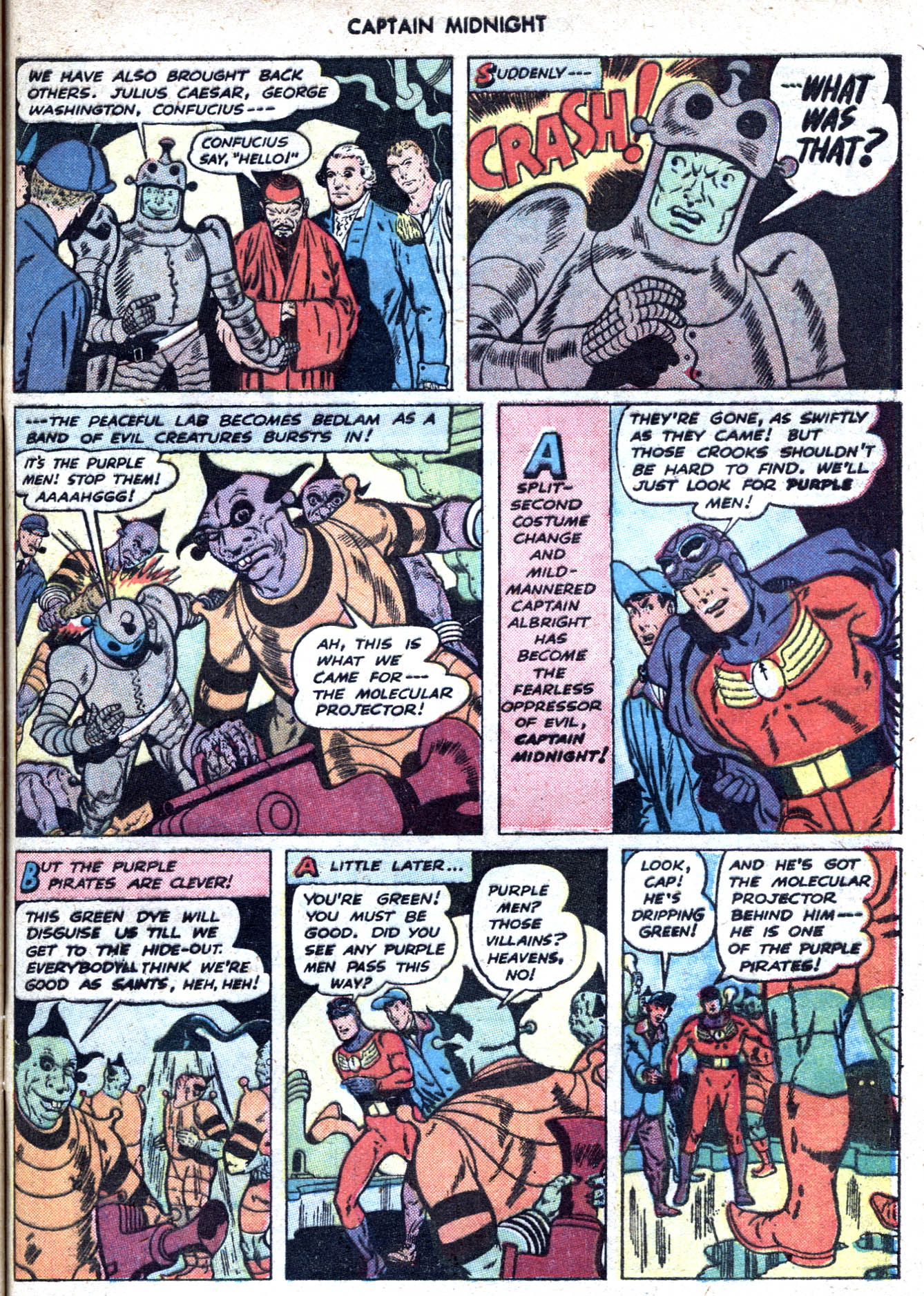 Read online Captain Midnight (1942) comic -  Issue #58 - 29