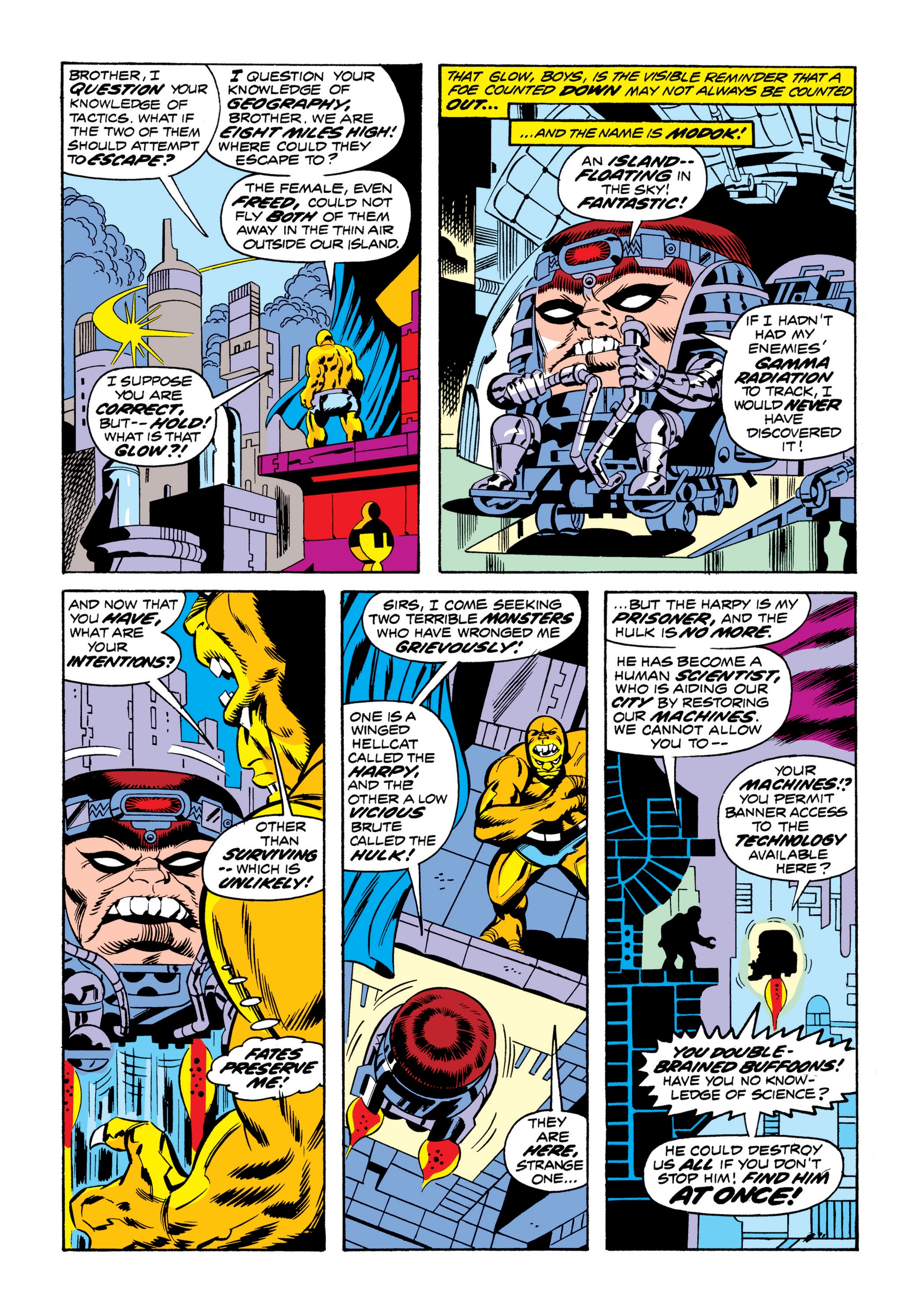Read online Marvel Masterworks: The Incredible Hulk comic -  Issue # TPB 9 (Part 3) - 70