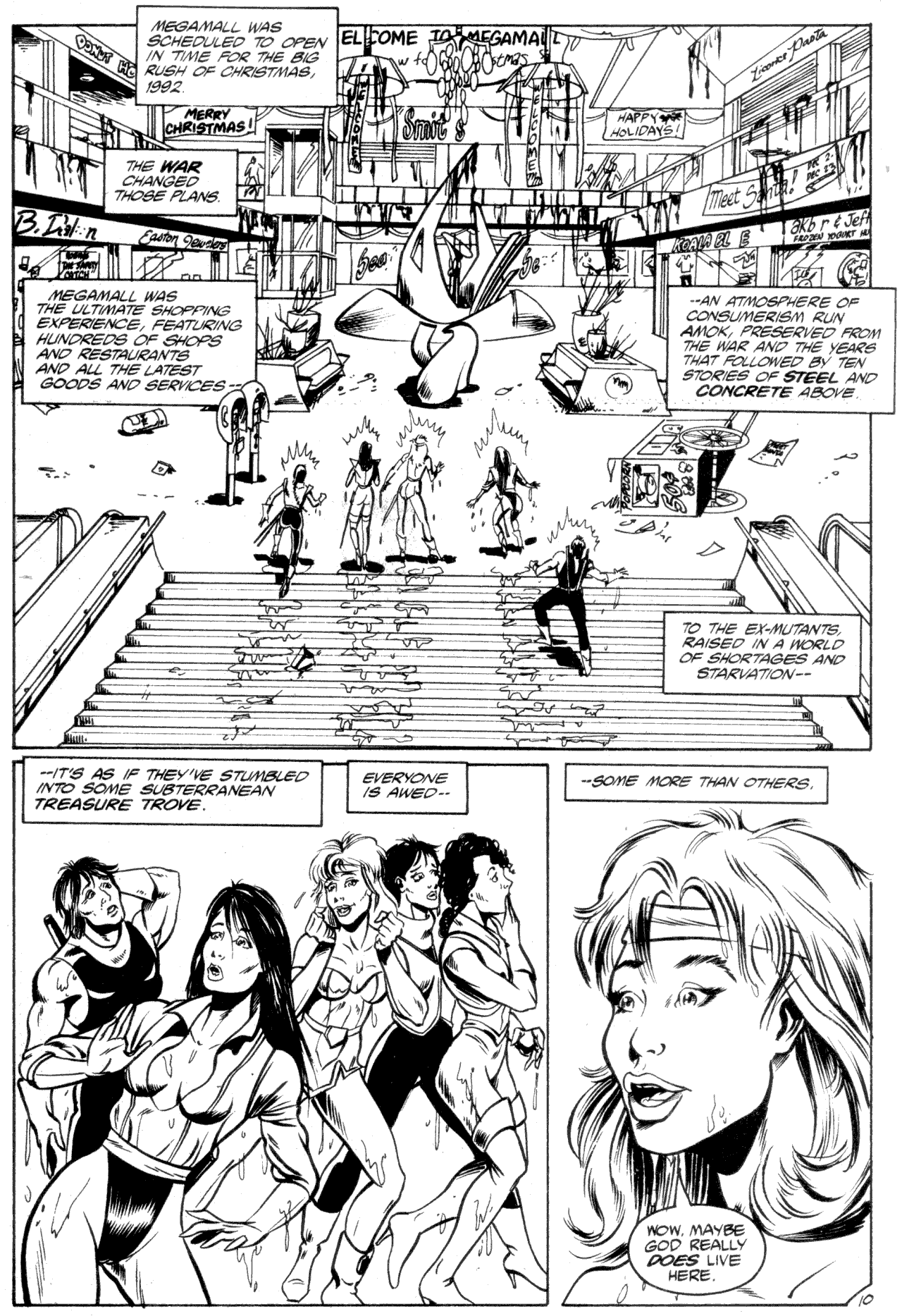 Read online Ex-Mutants Winter Special comic -  Issue # Full - 12