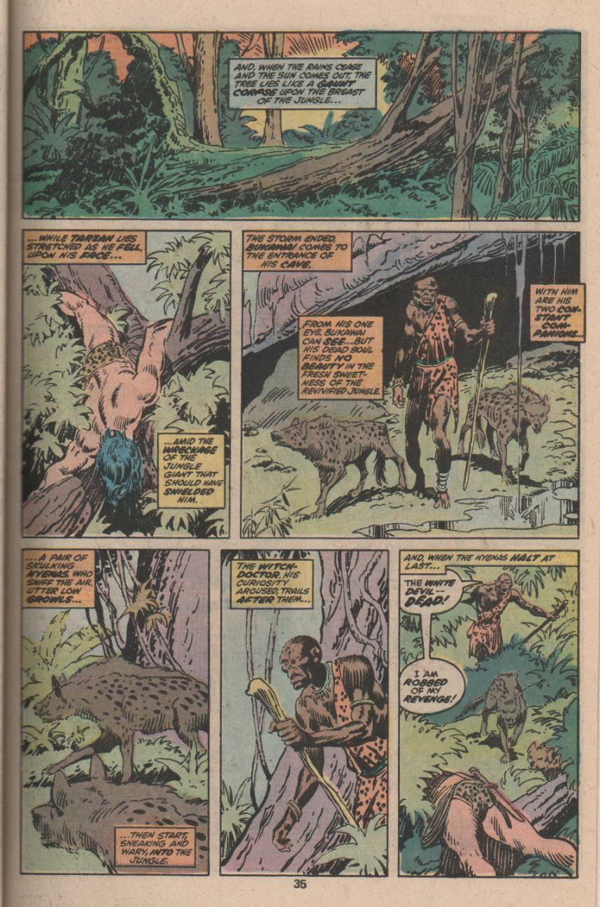 Read online Tarzan (1977) comic -  Issue # _Annual 1 - 26