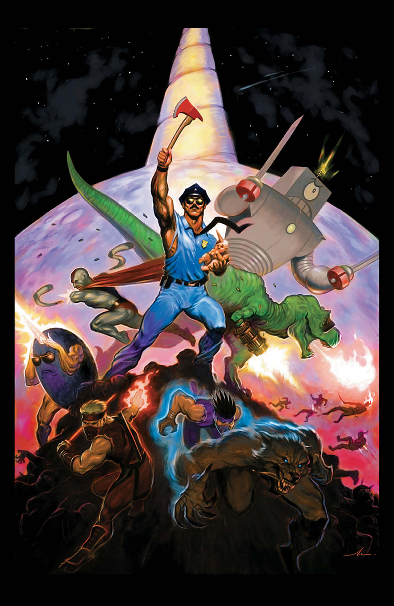 Read online Axe Cop comic -  Issue # TPB 2 - 109