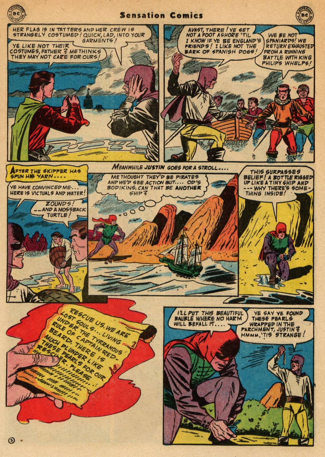 Read online Sensation (Mystery) Comics comic -  Issue #51 - 35