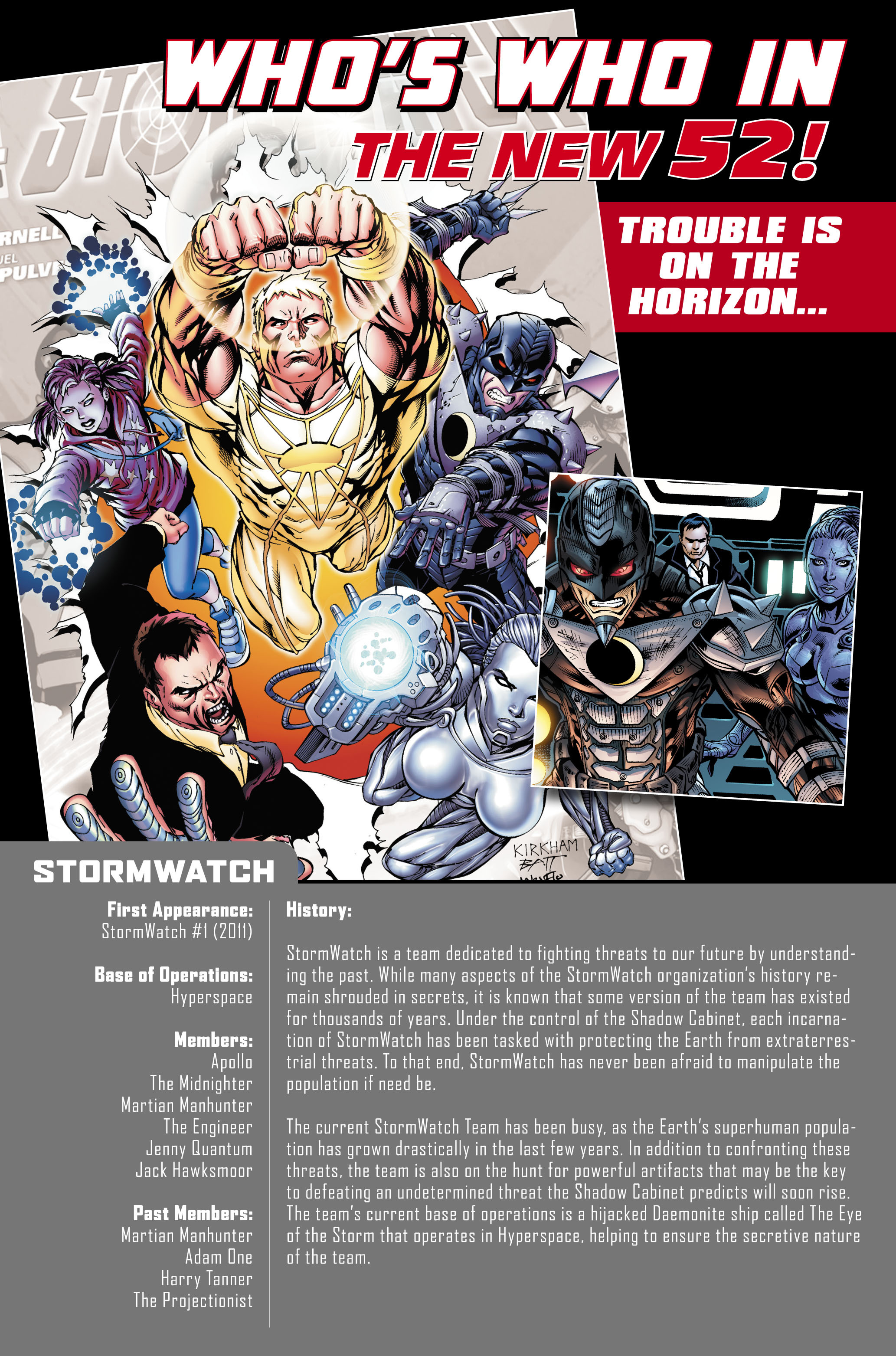 Read online Stormwatch (2011) comic -  Issue #0 - 21