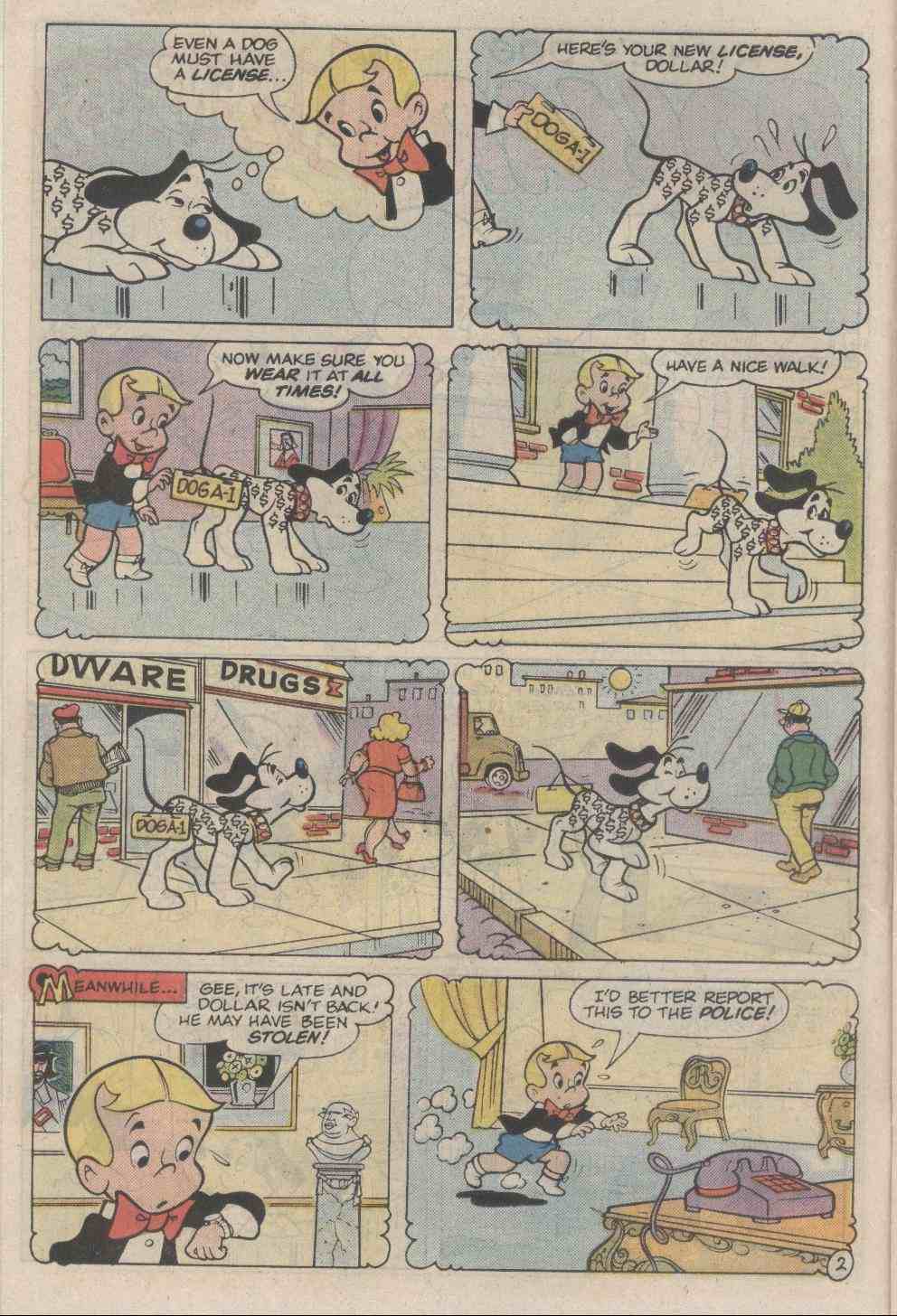 Read online Richie Rich & Dollar the Dog comic -  Issue #3 - 10