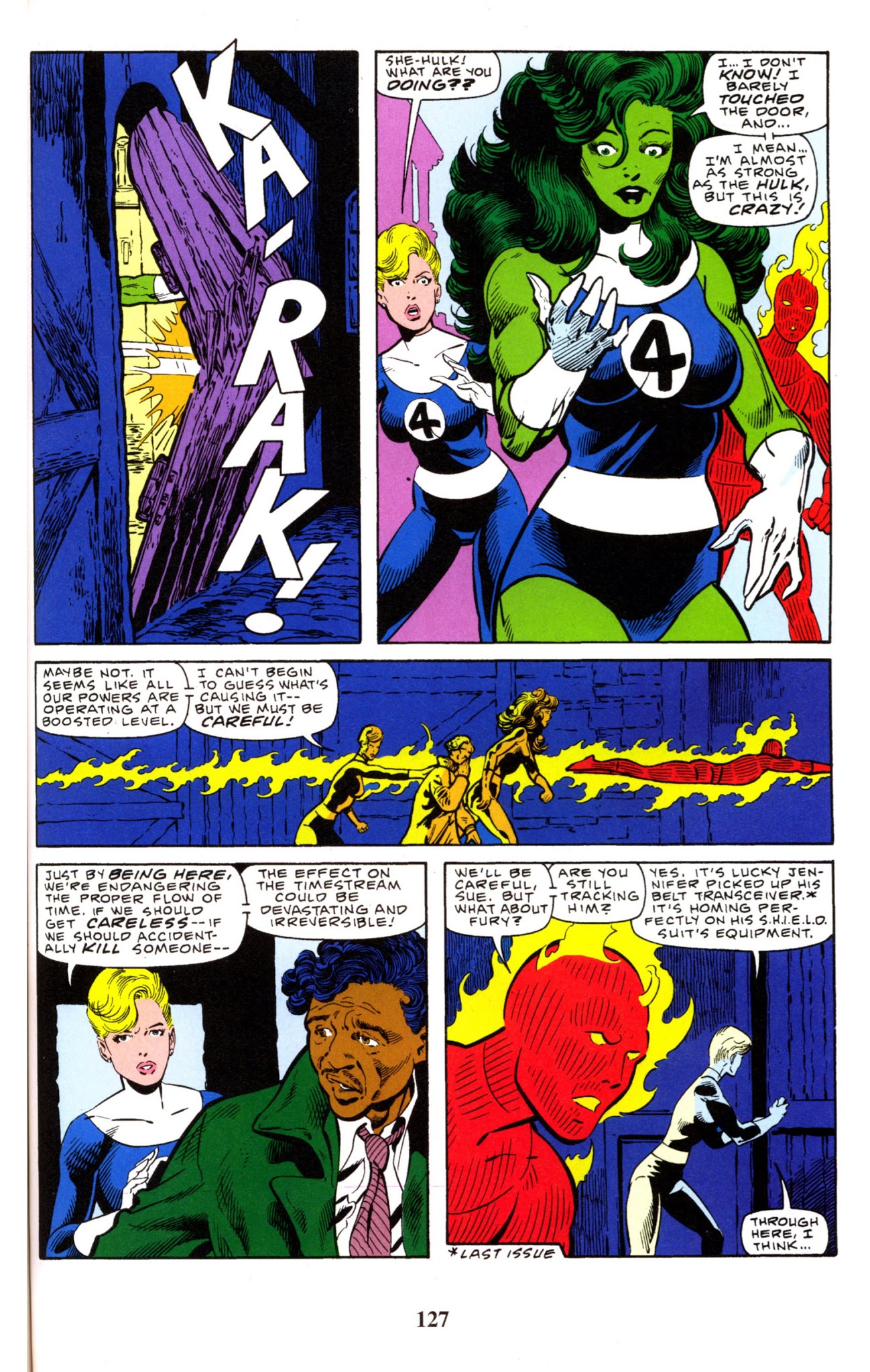 Read online Fantastic Four Visionaries: John Byrne comic -  Issue # TPB 8 - 128