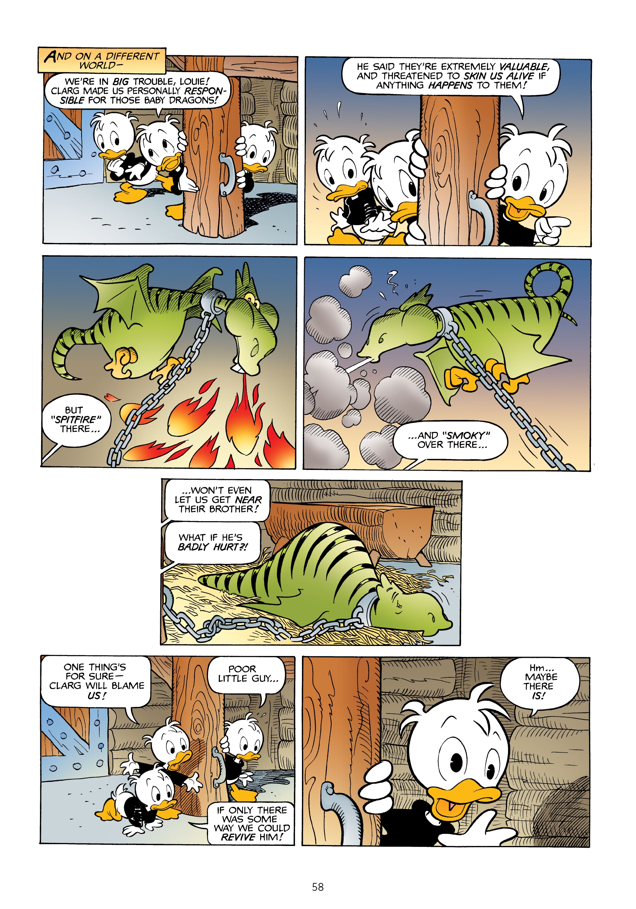 Read online Donald Duck and Uncle Scrooge: World of the Dragonlords comic -  Issue # TPB (Part 1) - 59