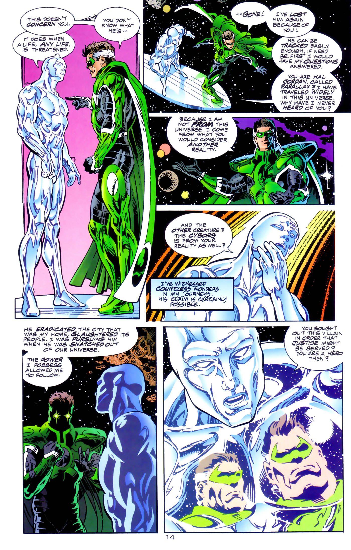 Read online Green Lantern/Silver Surfer: Unholy Alliances comic -  Issue # Full - 17
