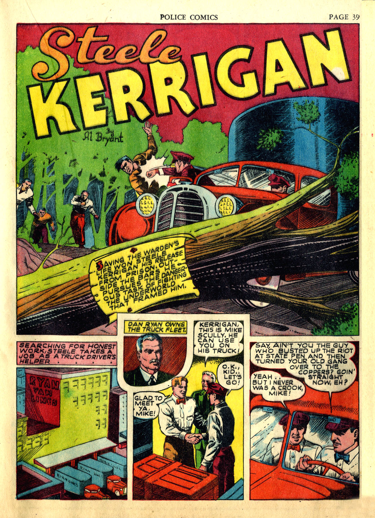 Read online Police Comics comic -  Issue #2 - 42