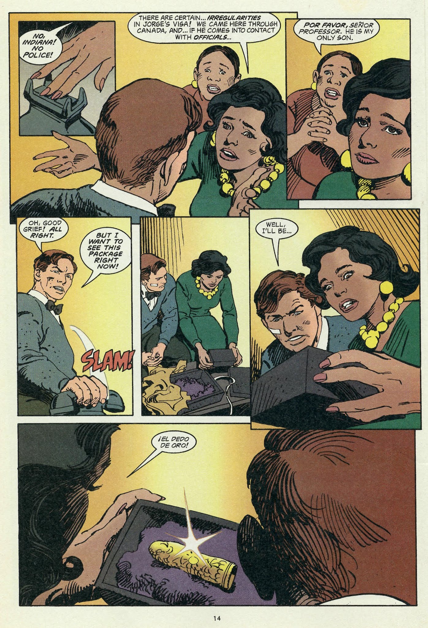 Read online Indiana Jones and the Arms of Gold comic -  Issue #1 - 16
