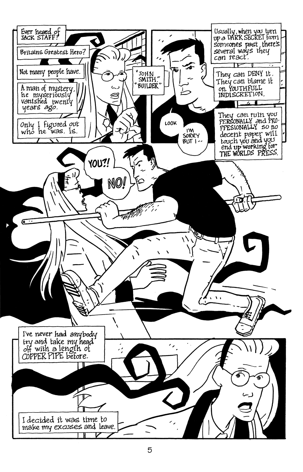 Read online Jack Staff comic -  Issue #3 - 7