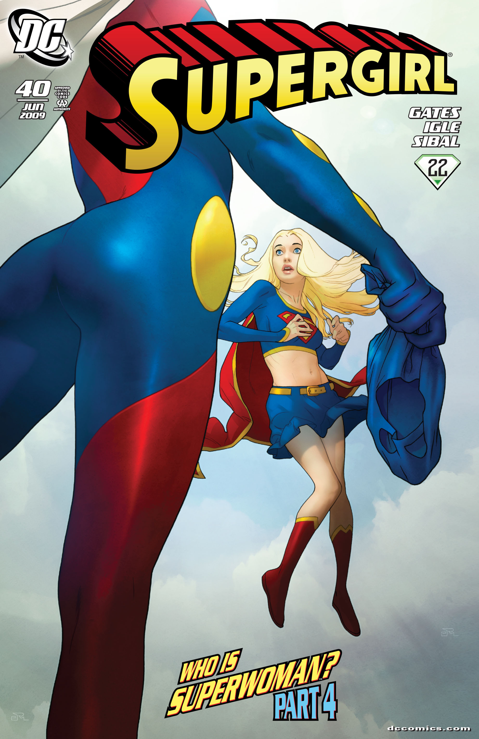 Read online Supergirl (2005) comic -  Issue #40 - 1