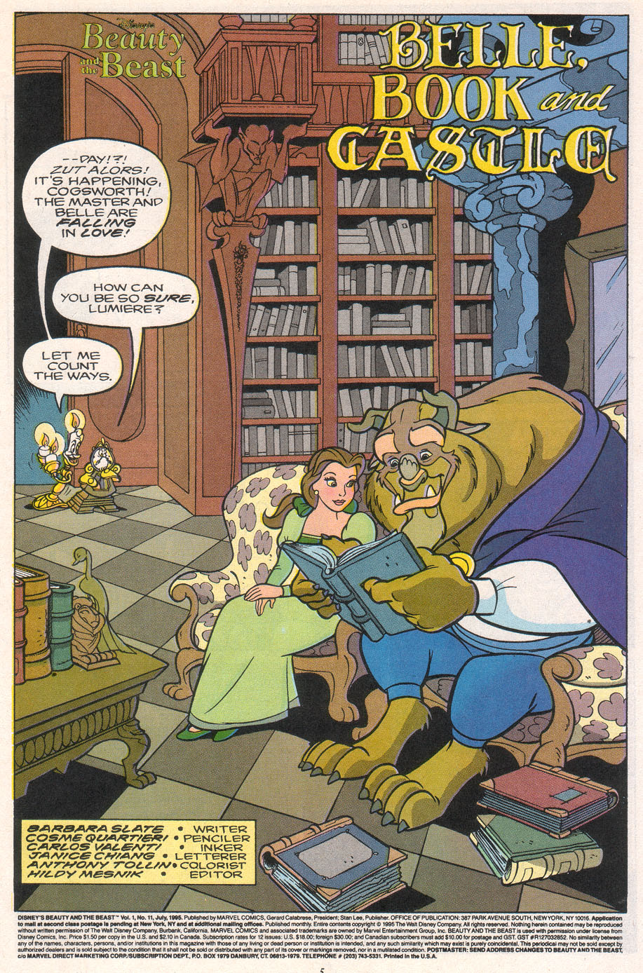 Read online Disney's Beauty and the Beast comic -  Issue #11 - 7