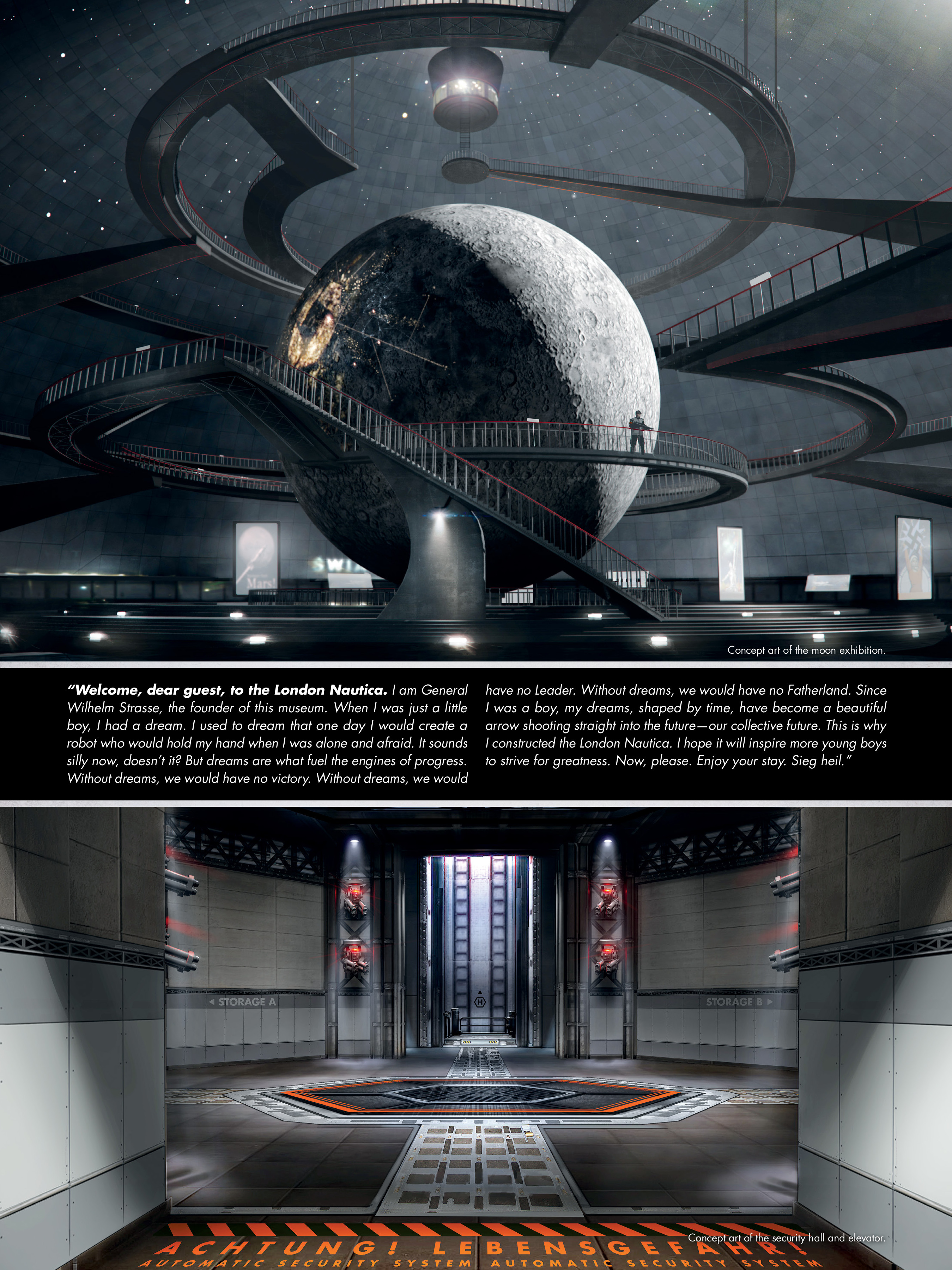 Read online The Art of Wolfenstein: The New Order comic -  Issue # TPB (Part 2) - 14