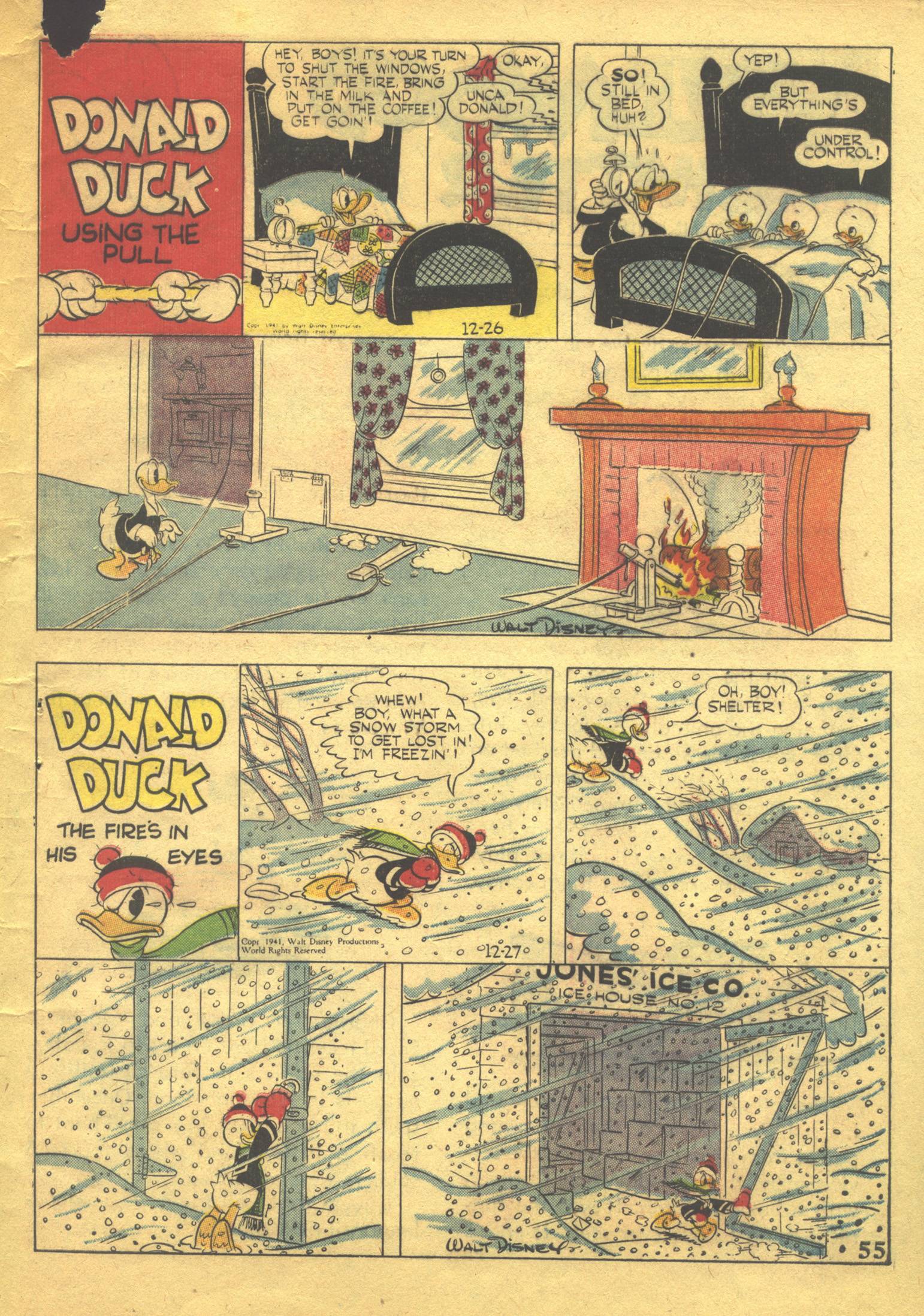 Read online Walt Disney's Comics and Stories comic -  Issue #39 - 57