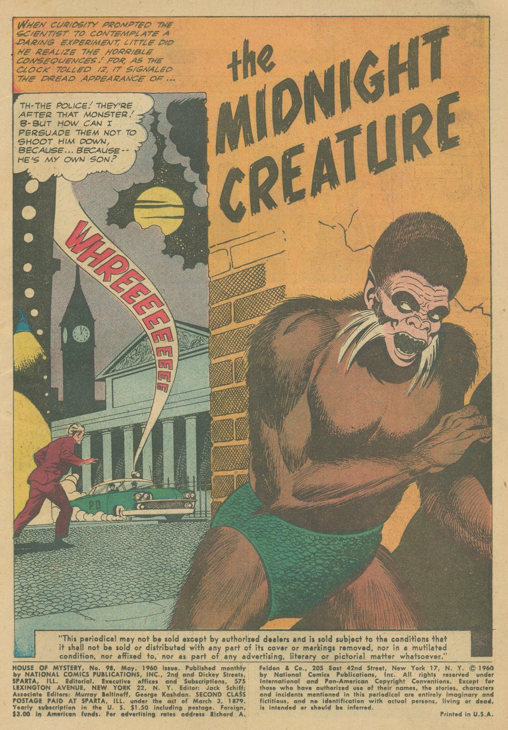 Read online House of Mystery (1951) comic -  Issue #98 - 3