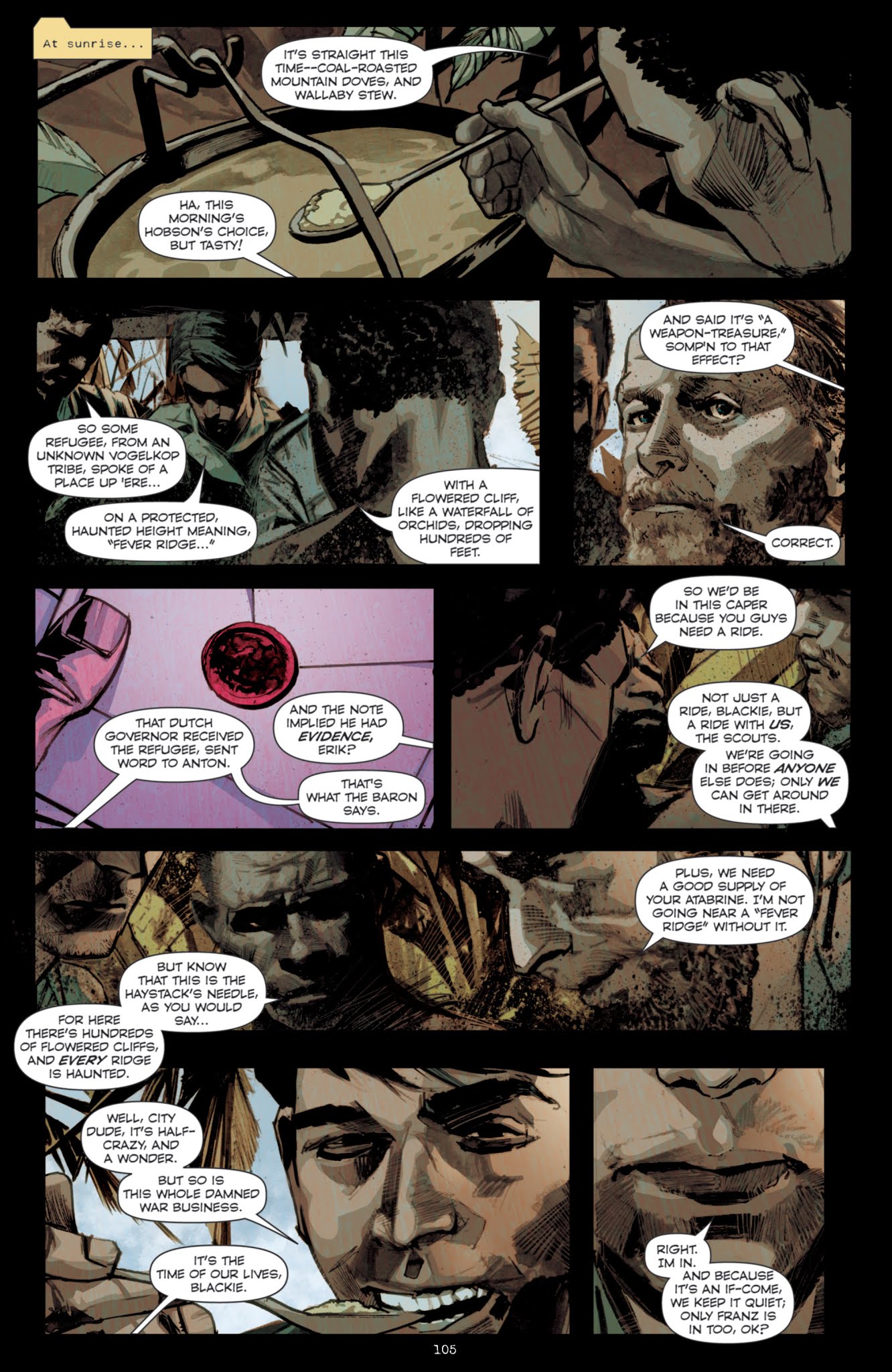 Read online Fever Ridge: A Tale of MacArthur's Jungle War comic -  Issue # _TPB - 97