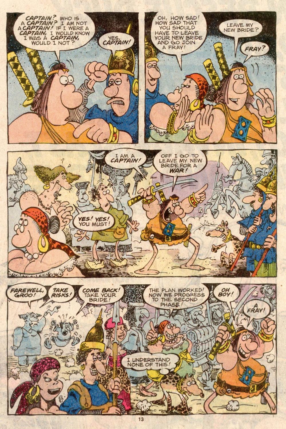 Read online Sergio Aragonés Groo the Wanderer comic -  Issue #42 - 13
