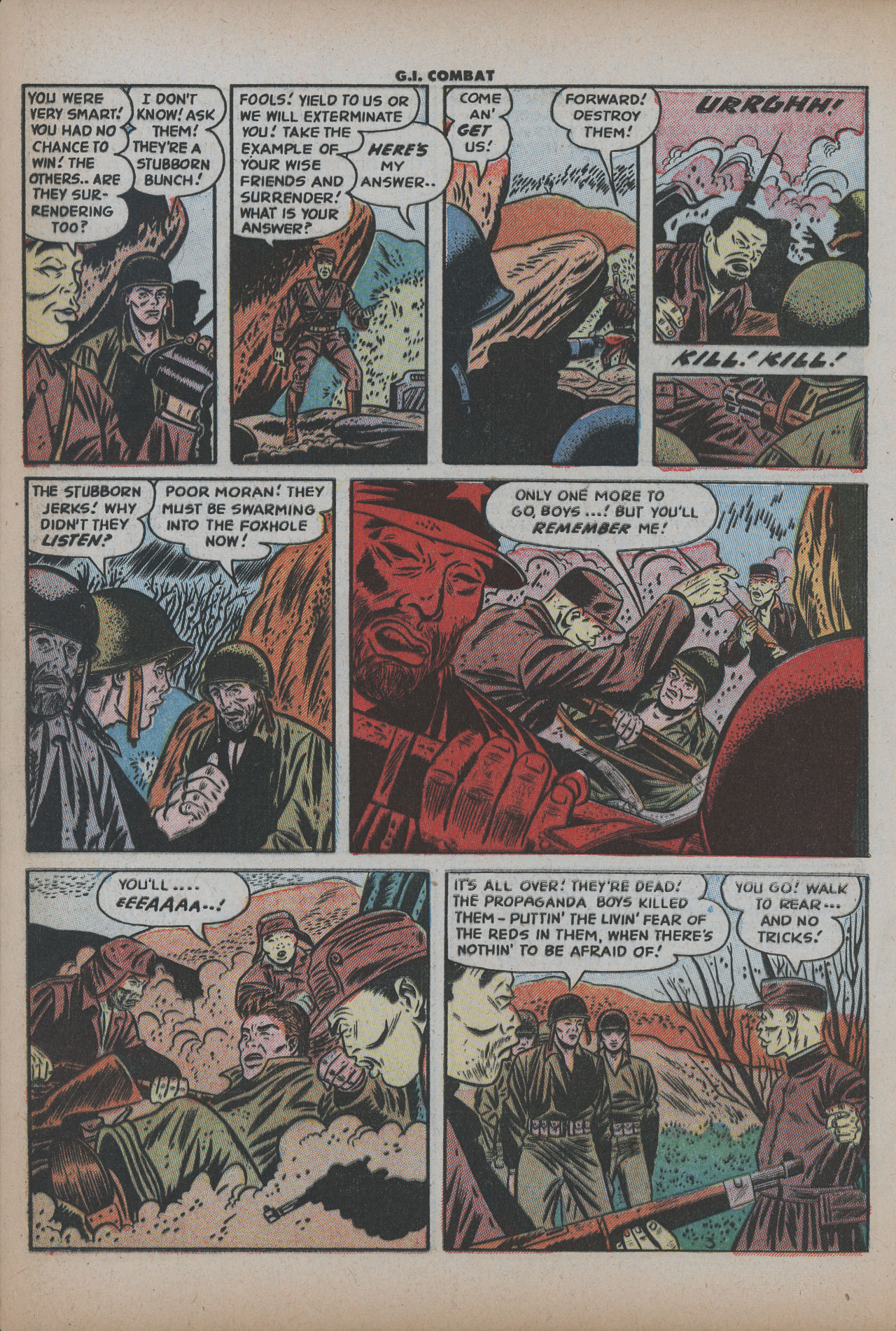 Read online G.I. Combat (1952) comic -  Issue #20 - 14