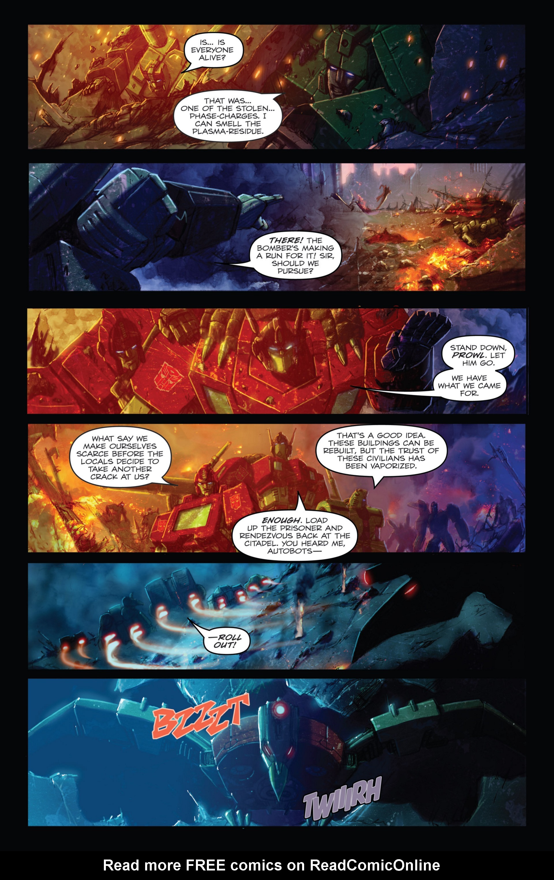 Read online Transformers: Autocracy comic -  Issue # Full - 15