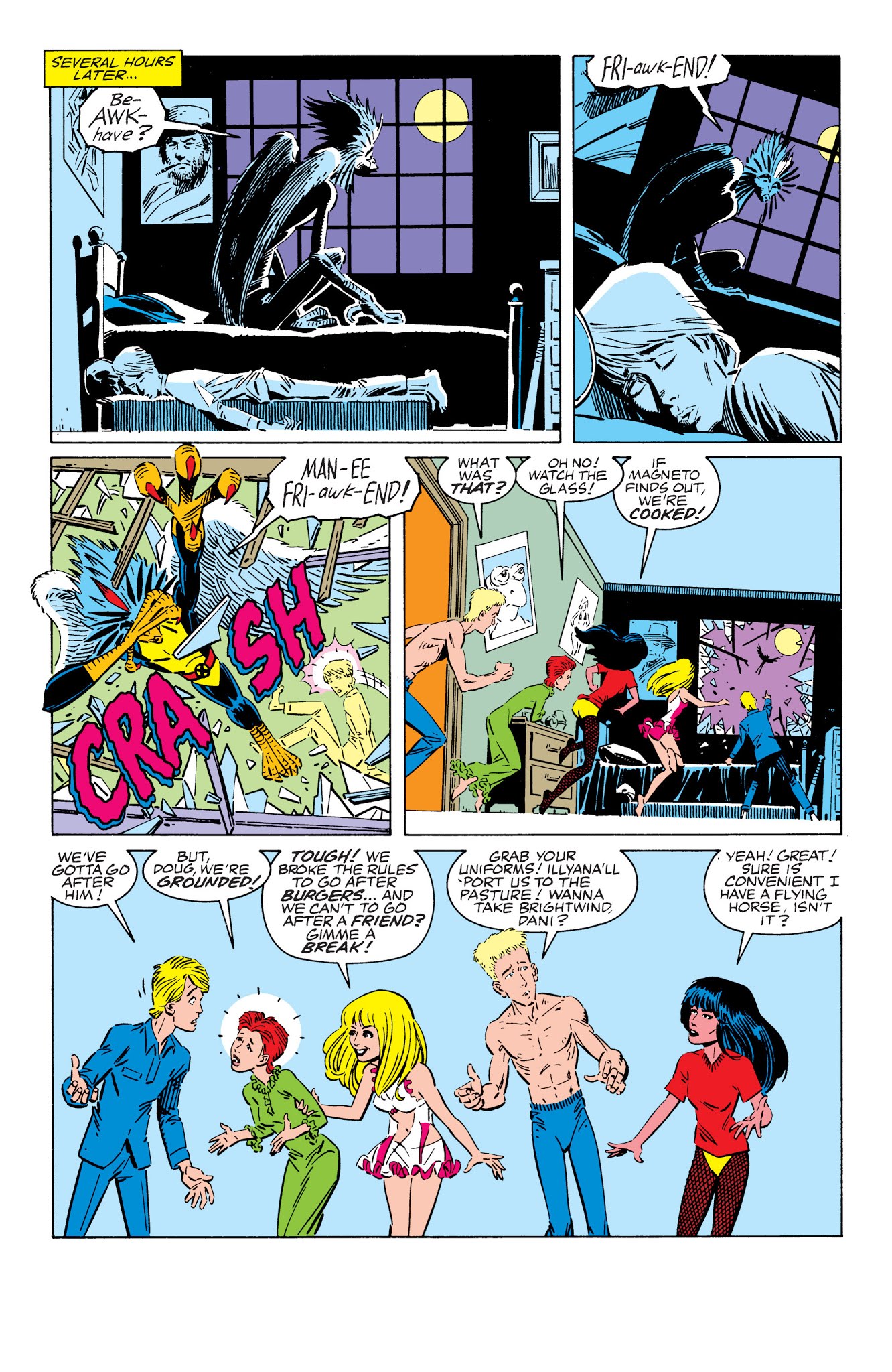 Read online X-Men: Fall of the Mutants comic -  Issue # TPB 1 (Part 4) - 19