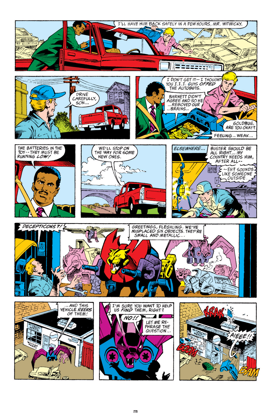 Read online The Transformers Classics comic -  Issue # TPB 3 - 280