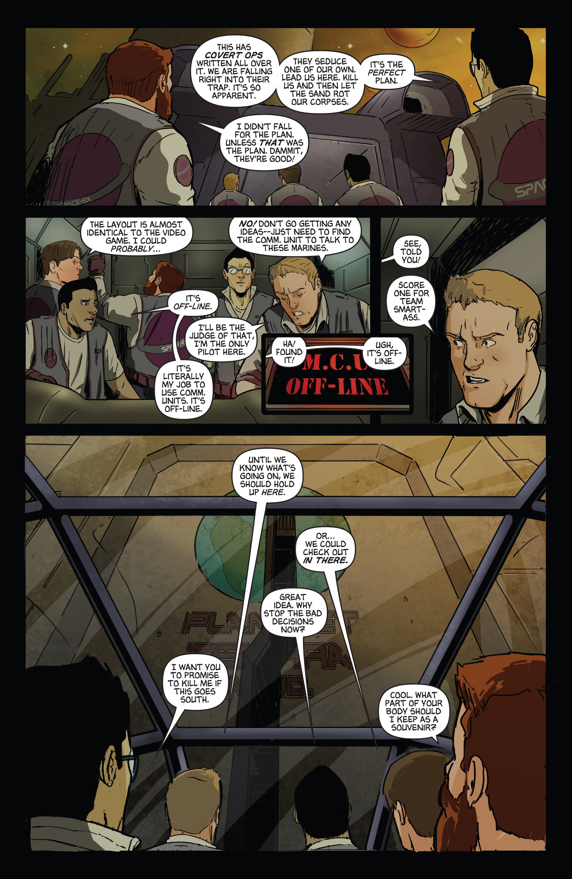 Read online Aliens vs. Parker comic -  Issue # _TPB - 33