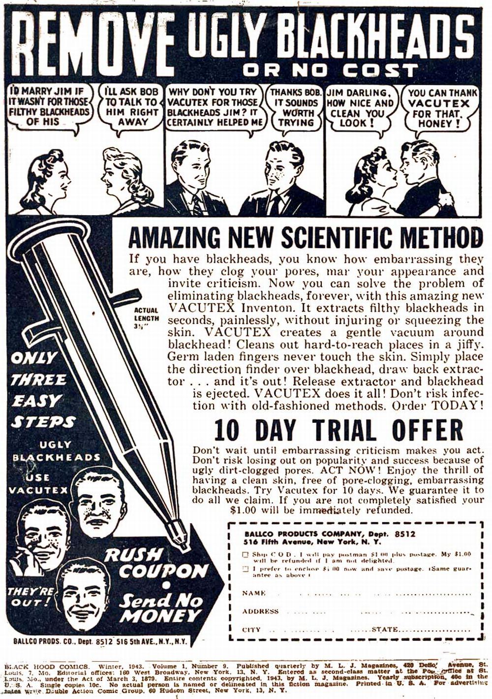 Read online Black Hood Comics comic -  Issue #9 - 2