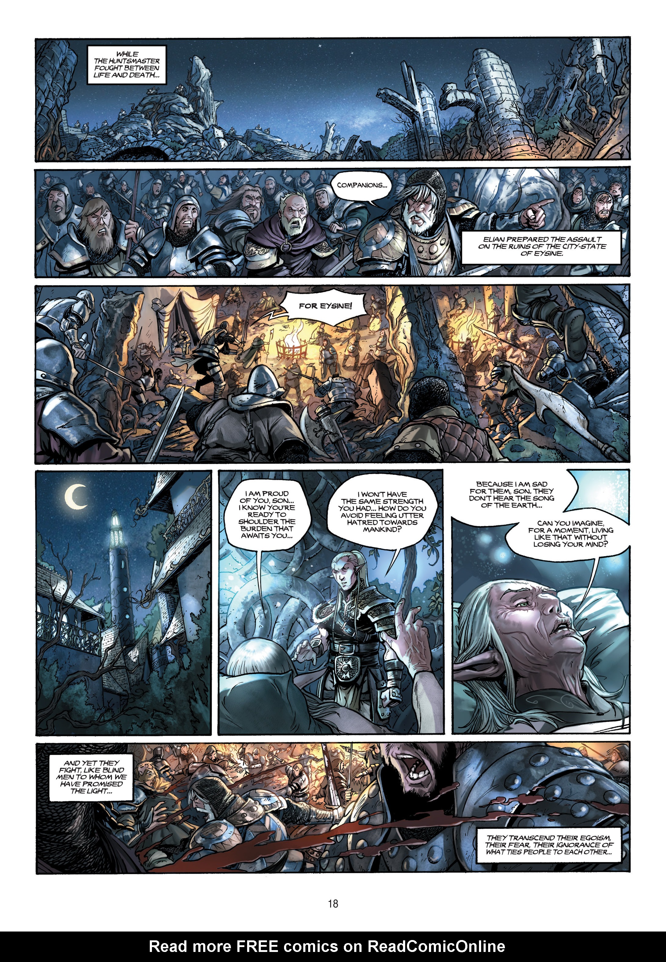 Read online Elves comic -  Issue #7 - 18