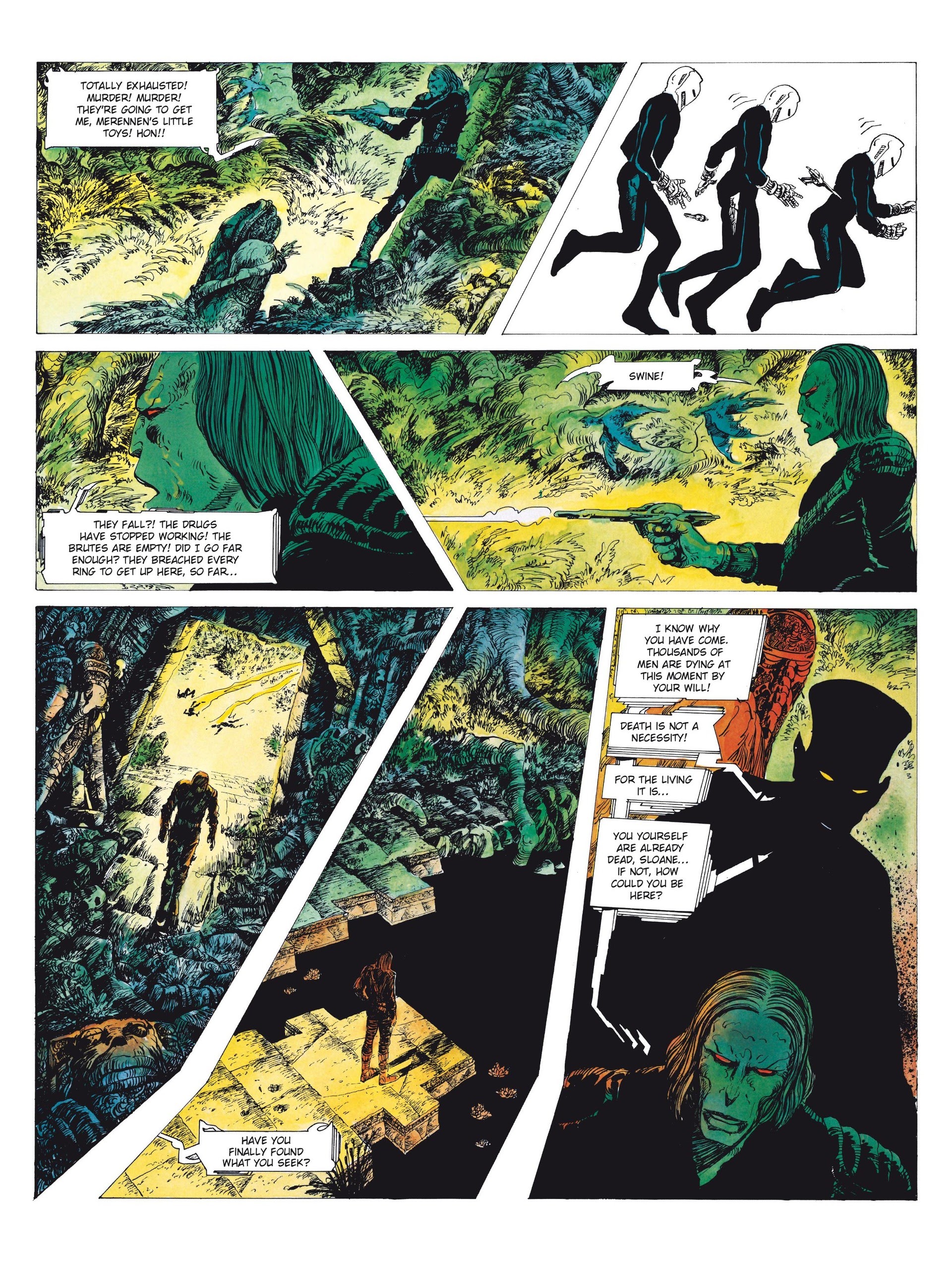 Read online Lone Sloane: Gail comic -  Issue # Full - 56