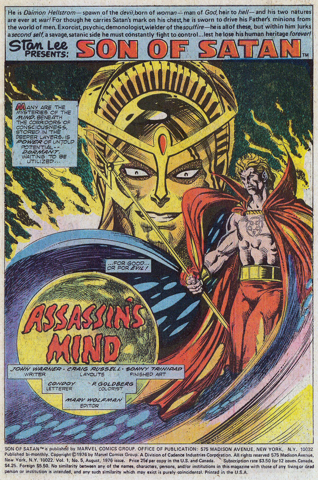 Read online Son of Satan comic -  Issue #5 - 4