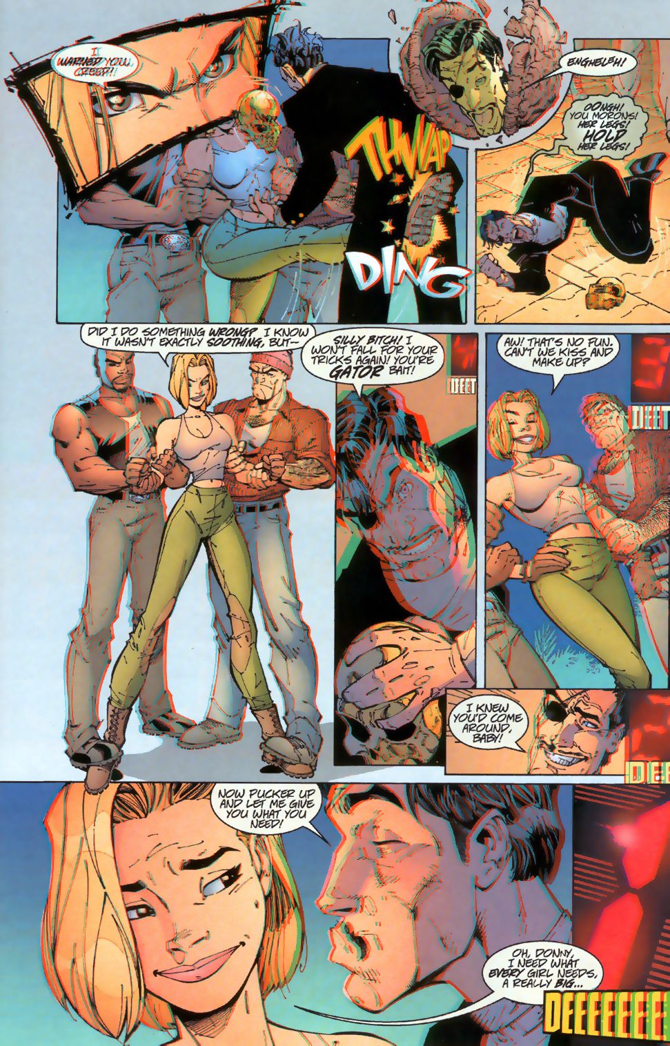 Read online Danger Girl 3-D Special comic -  Issue # Full - 5