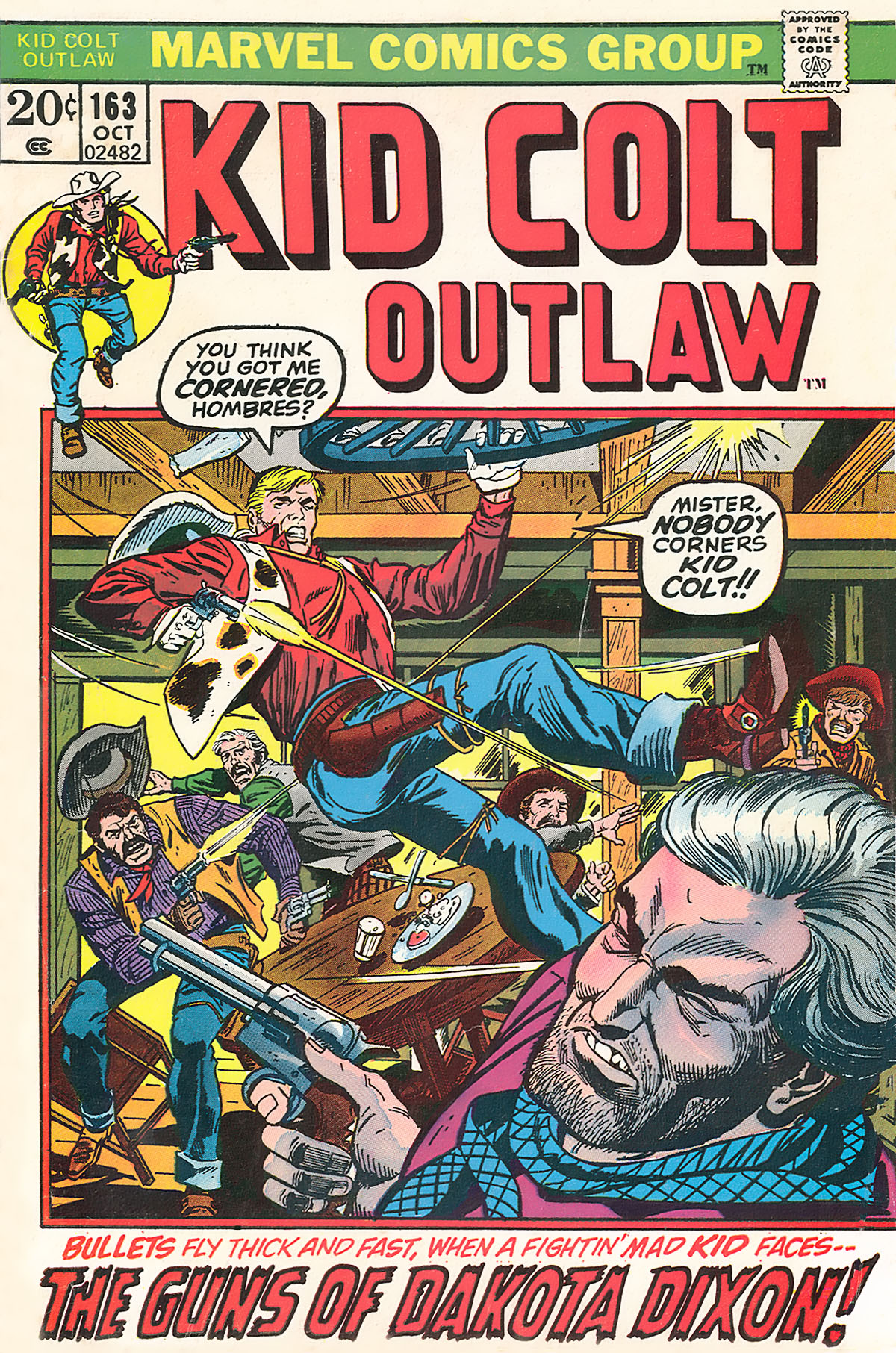 Read online Kid Colt Outlaw comic -  Issue #163 - 1