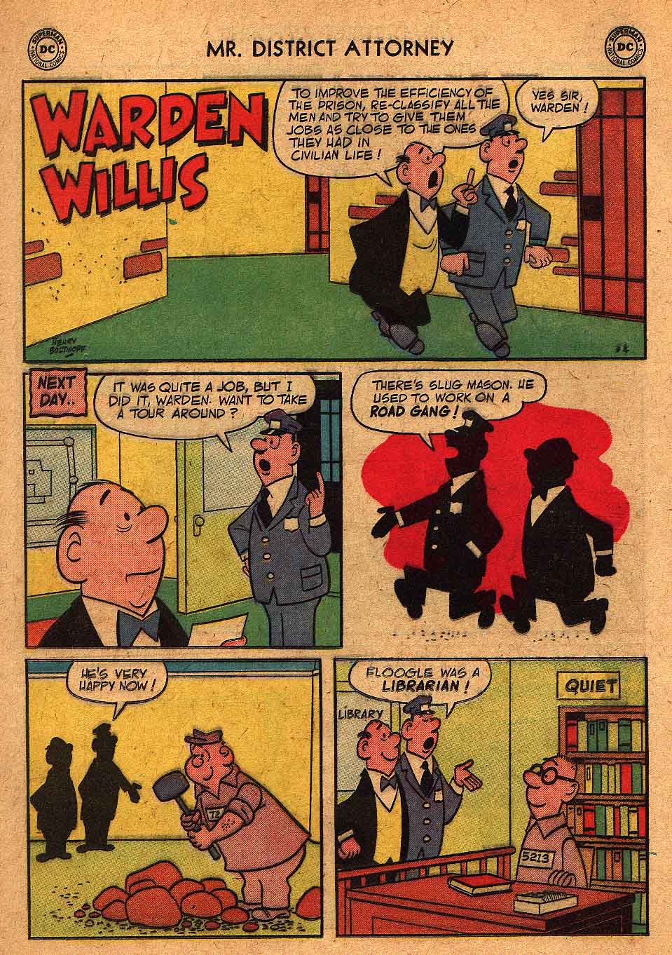Read online Mr. District Attorney comic -  Issue #62 - 13