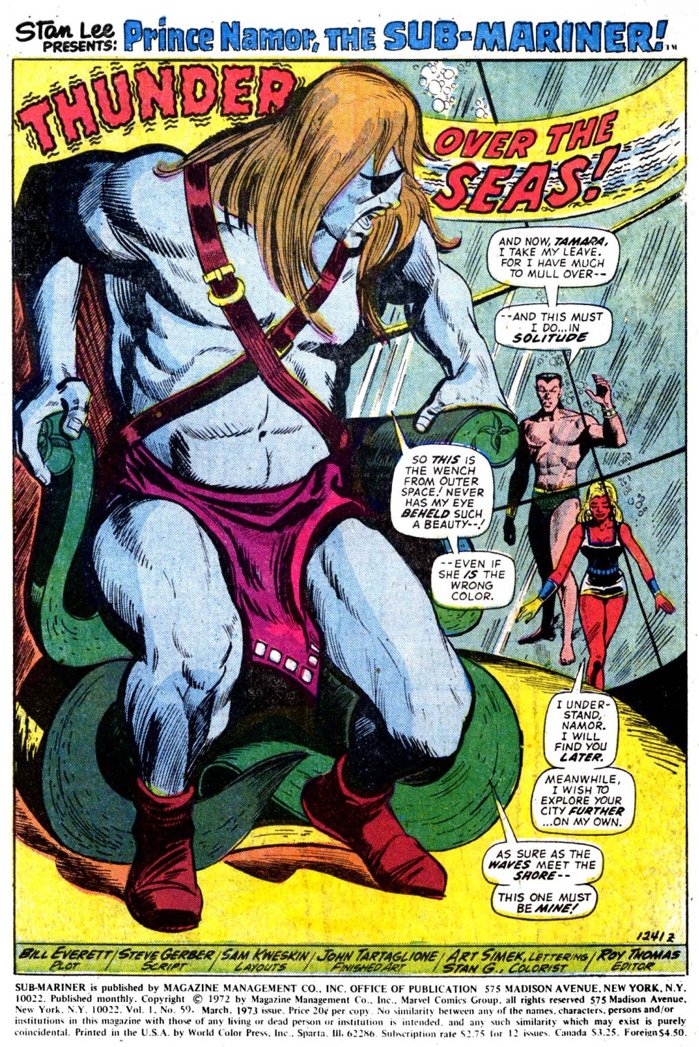 Read online The Sub-Mariner comic -  Issue #59 - 3