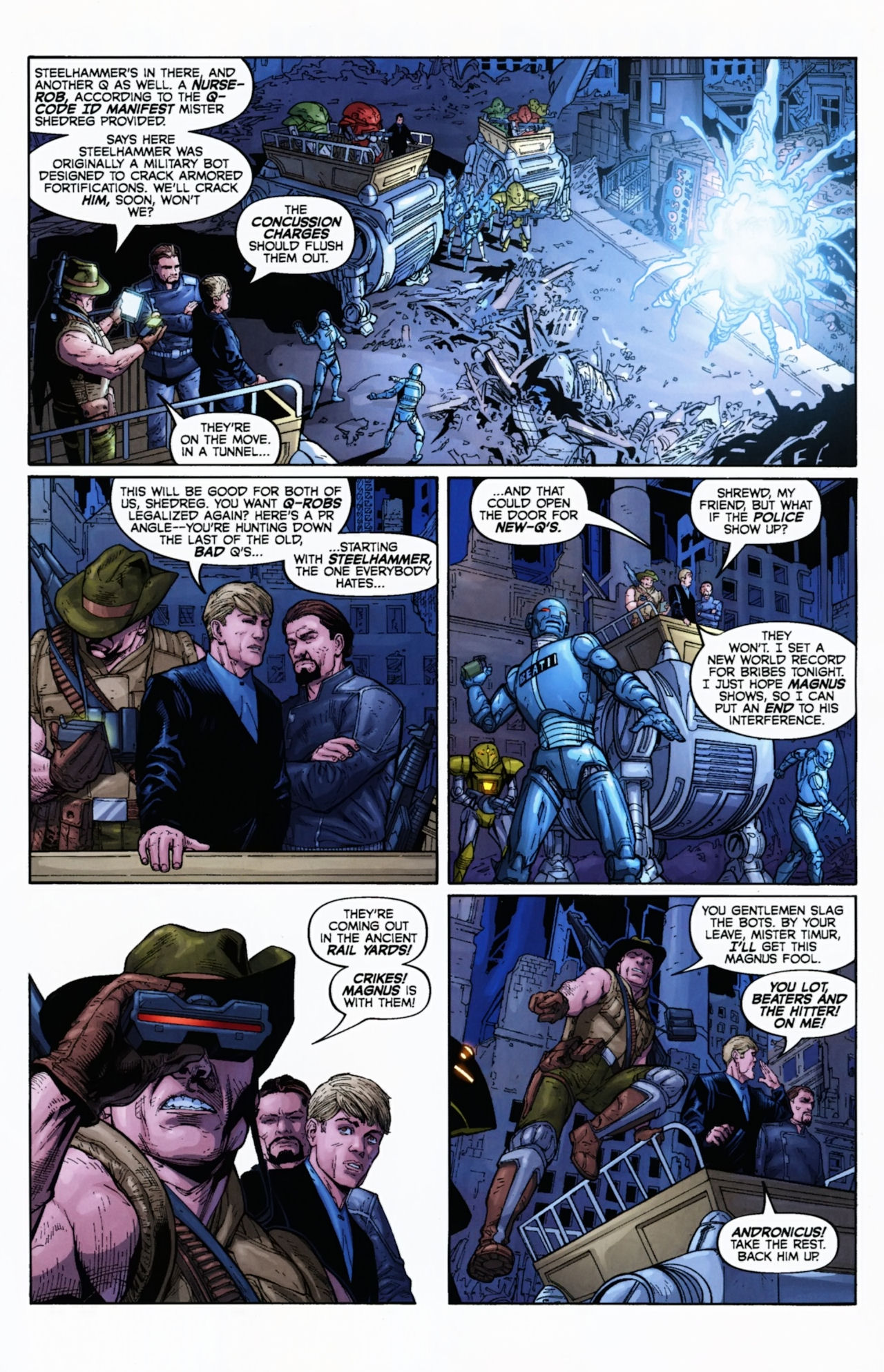 Read online Magnus, Robot Fighter (2010) comic -  Issue #4 - 25