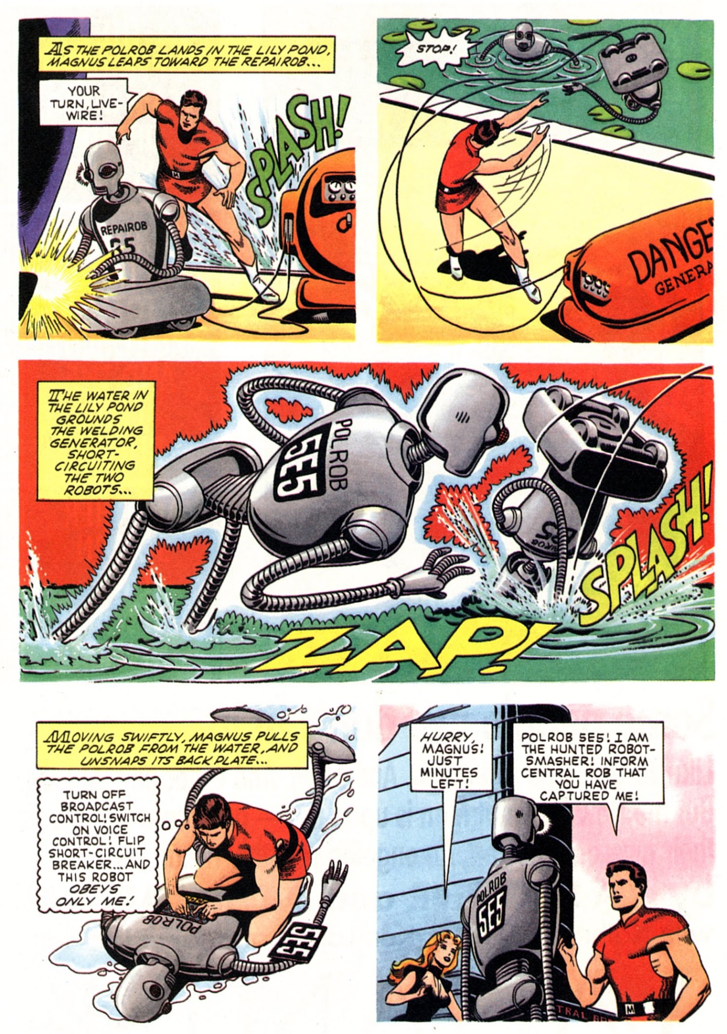 Read online Vintage Magnus, Robot Fighter comic -  Issue #1 - 18