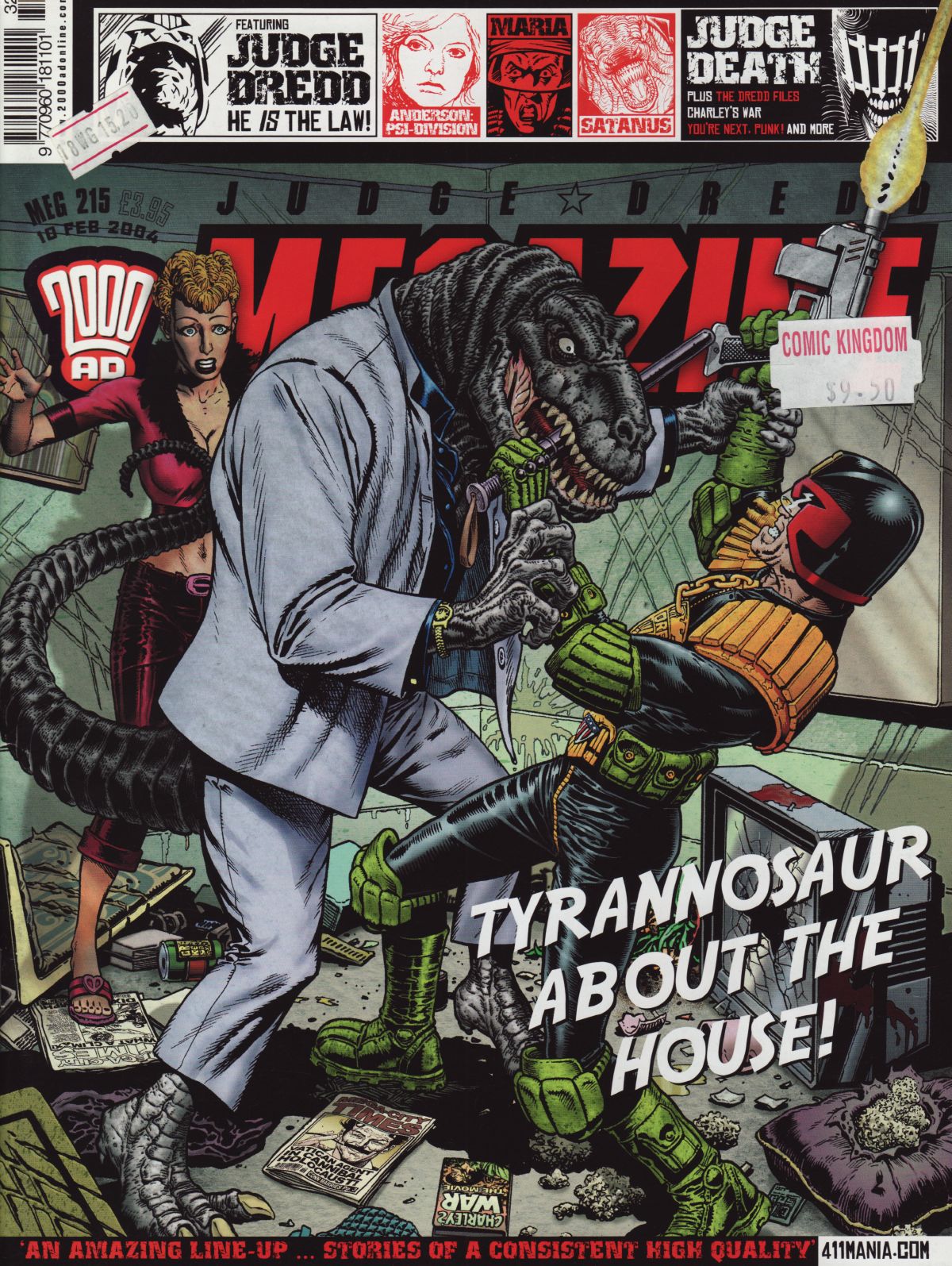 Read online Judge Dredd Megazine (Vol. 5) comic -  Issue #215 - 1