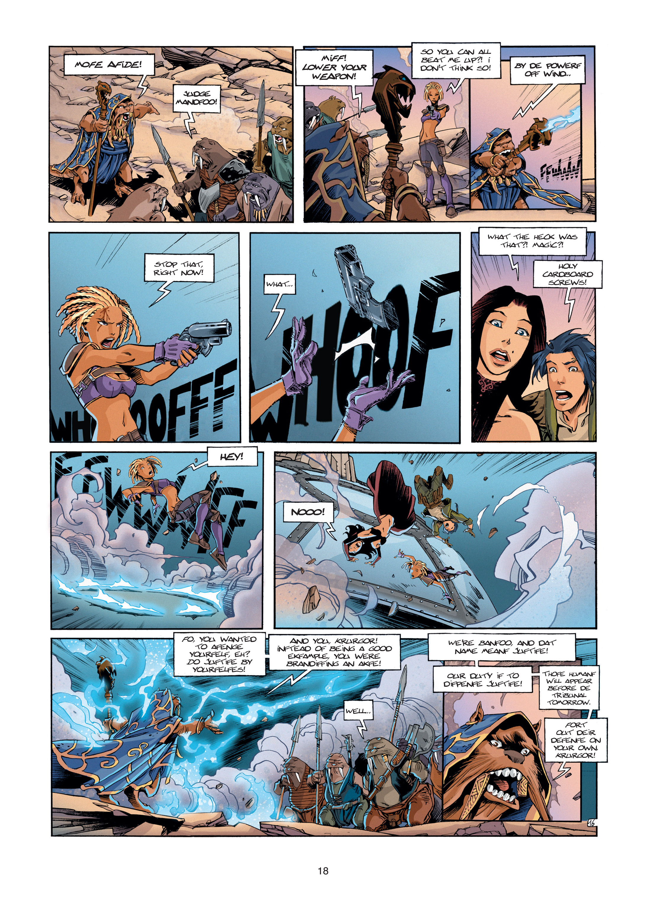 Read online Ythaq comic -  Issue #1 - 18