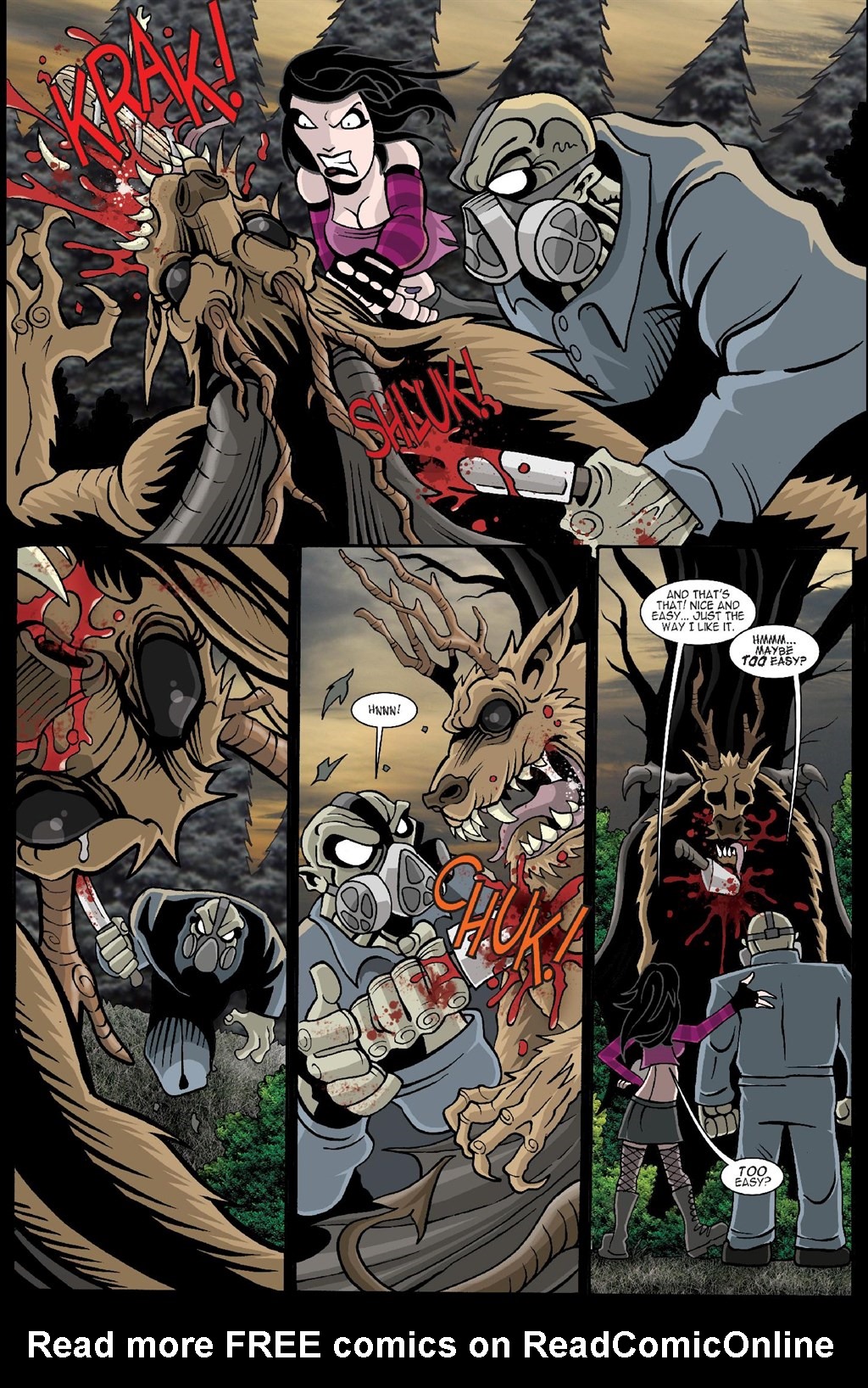 Read online Hack/Slash Deluxe comic -  Issue # TPB 3 (Part 5) - 46