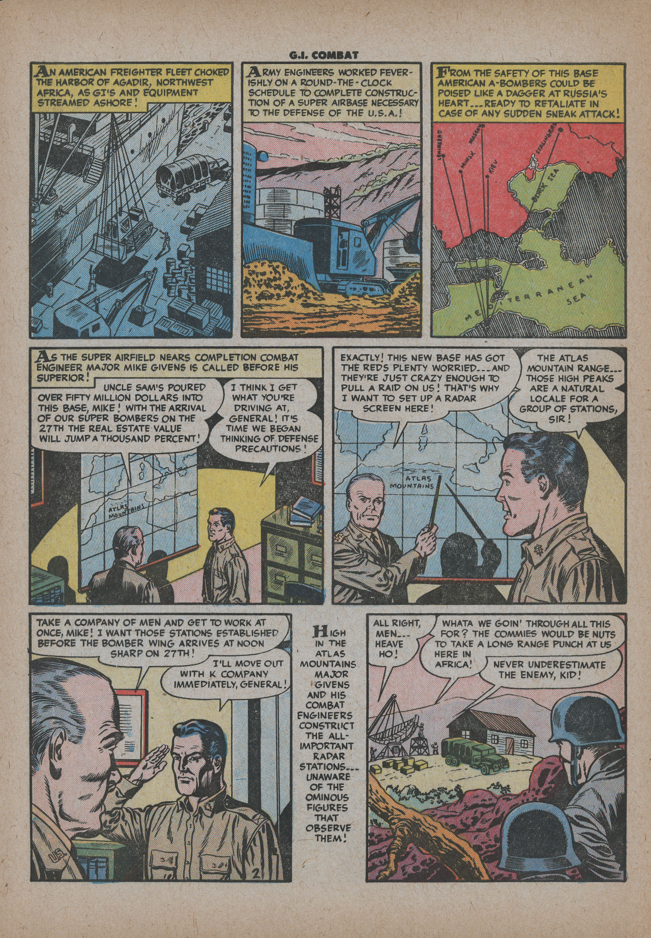 Read online G.I. Combat (1952) comic -  Issue #25 - 4