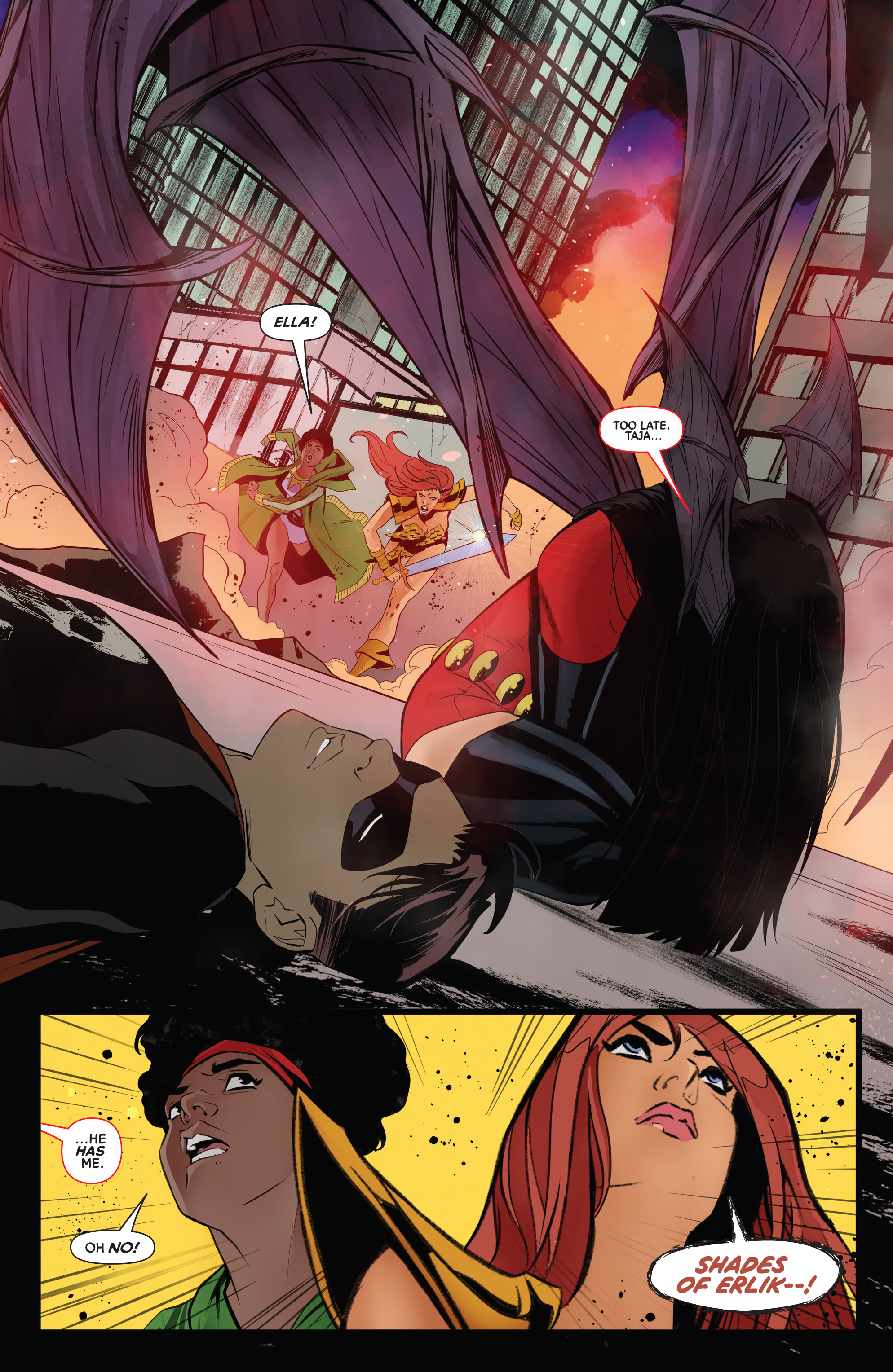 Read online Vampirella Vs. Red Sonja comic -  Issue #5 - 19