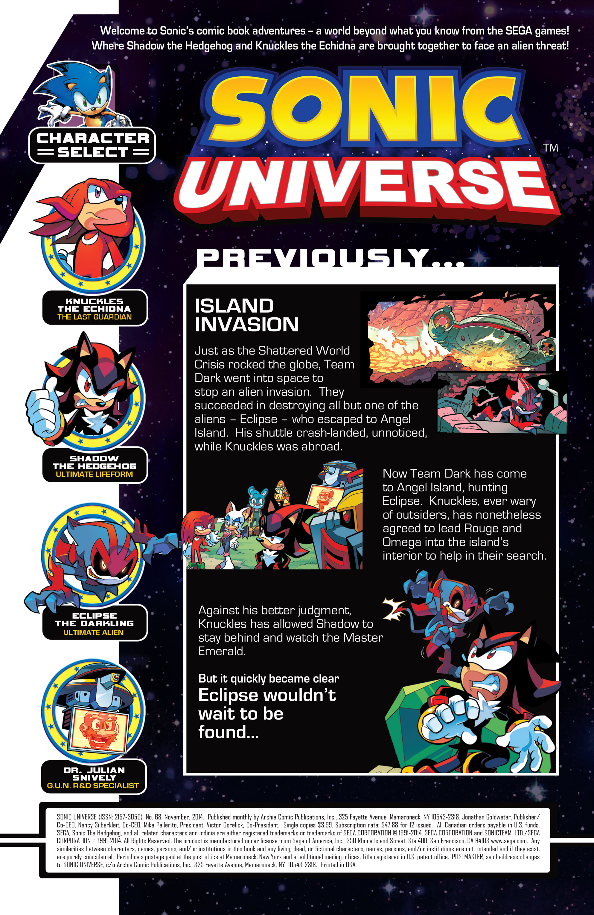 Read online Sonic Universe comic -  Issue #68 - 2