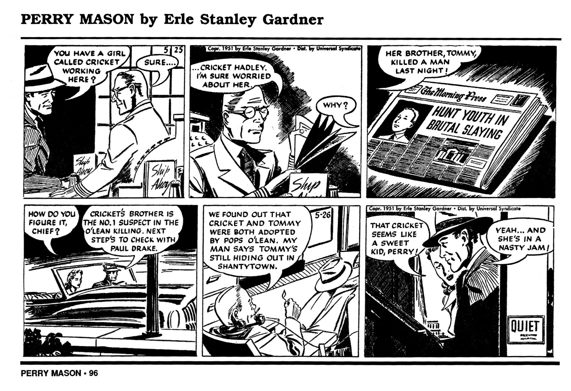 Read online Four Cases of Murder comic -  Issue # TPB - 104